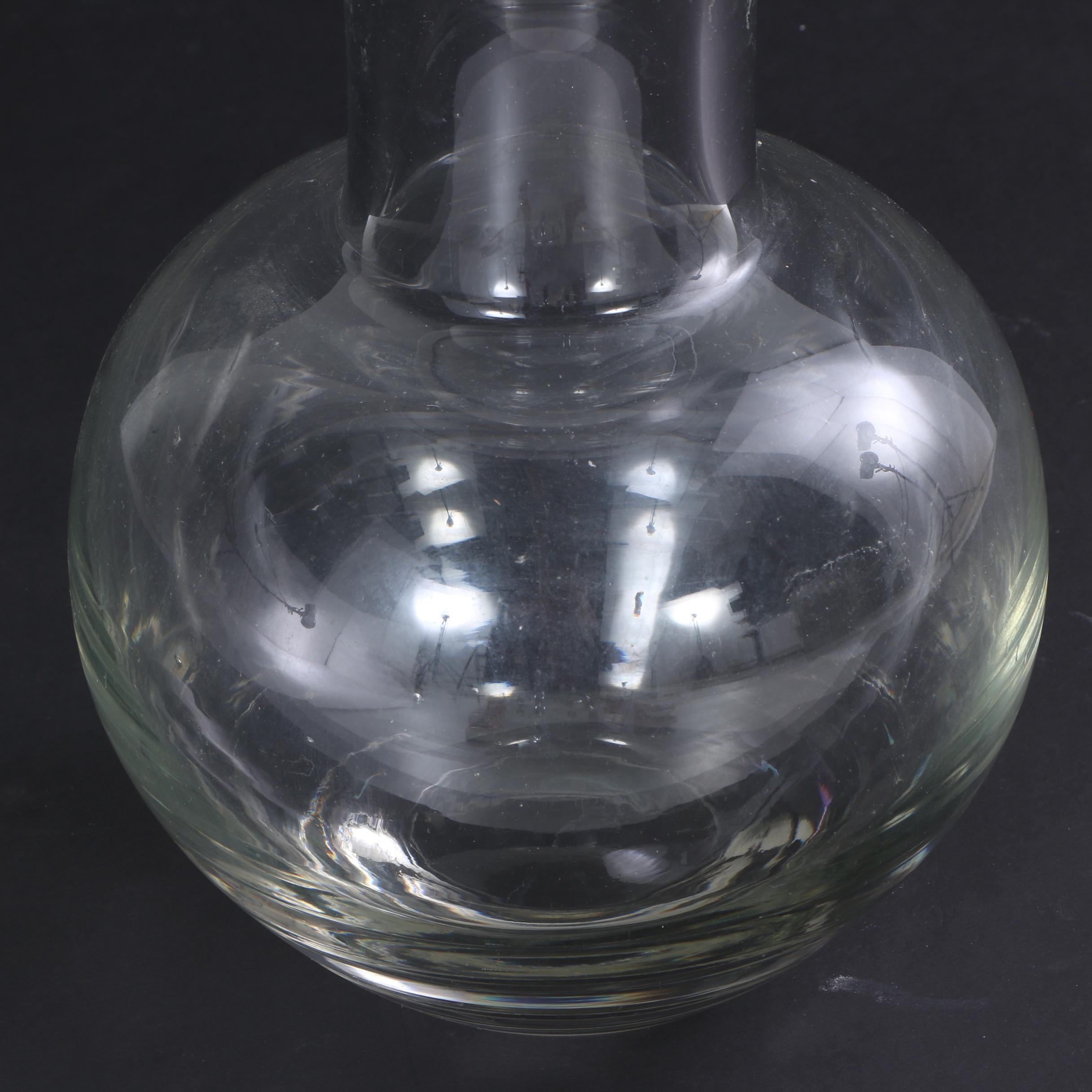 Clear Glass Vase