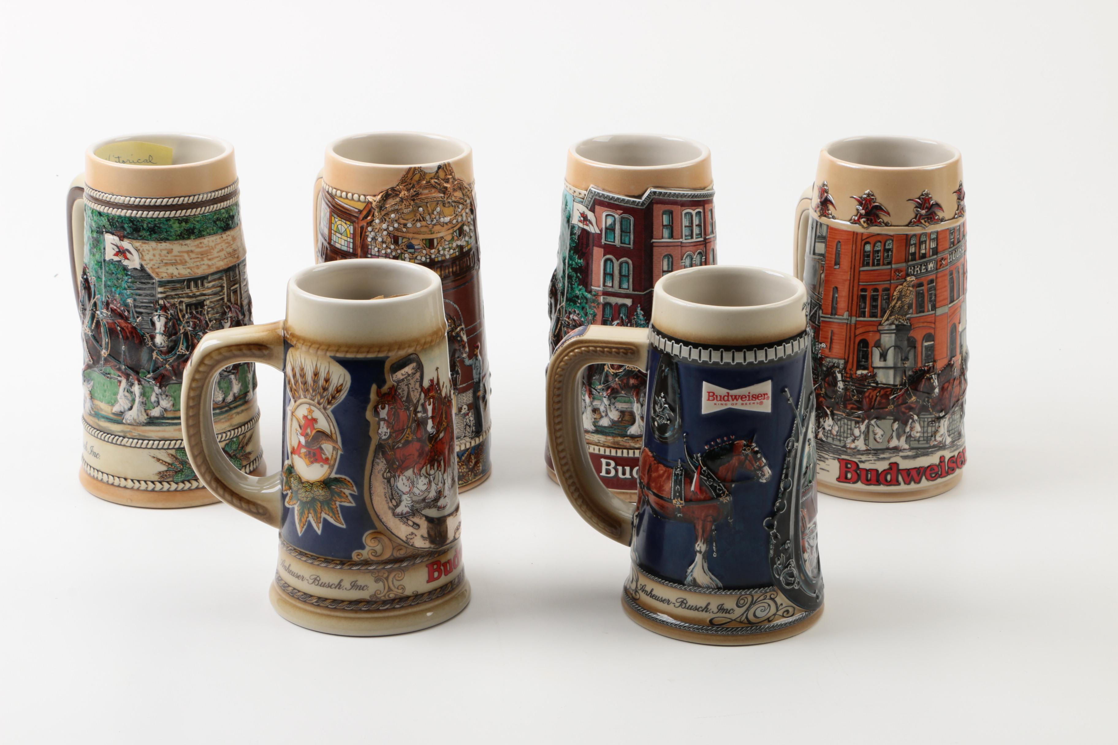 Budweiser Stein Collection