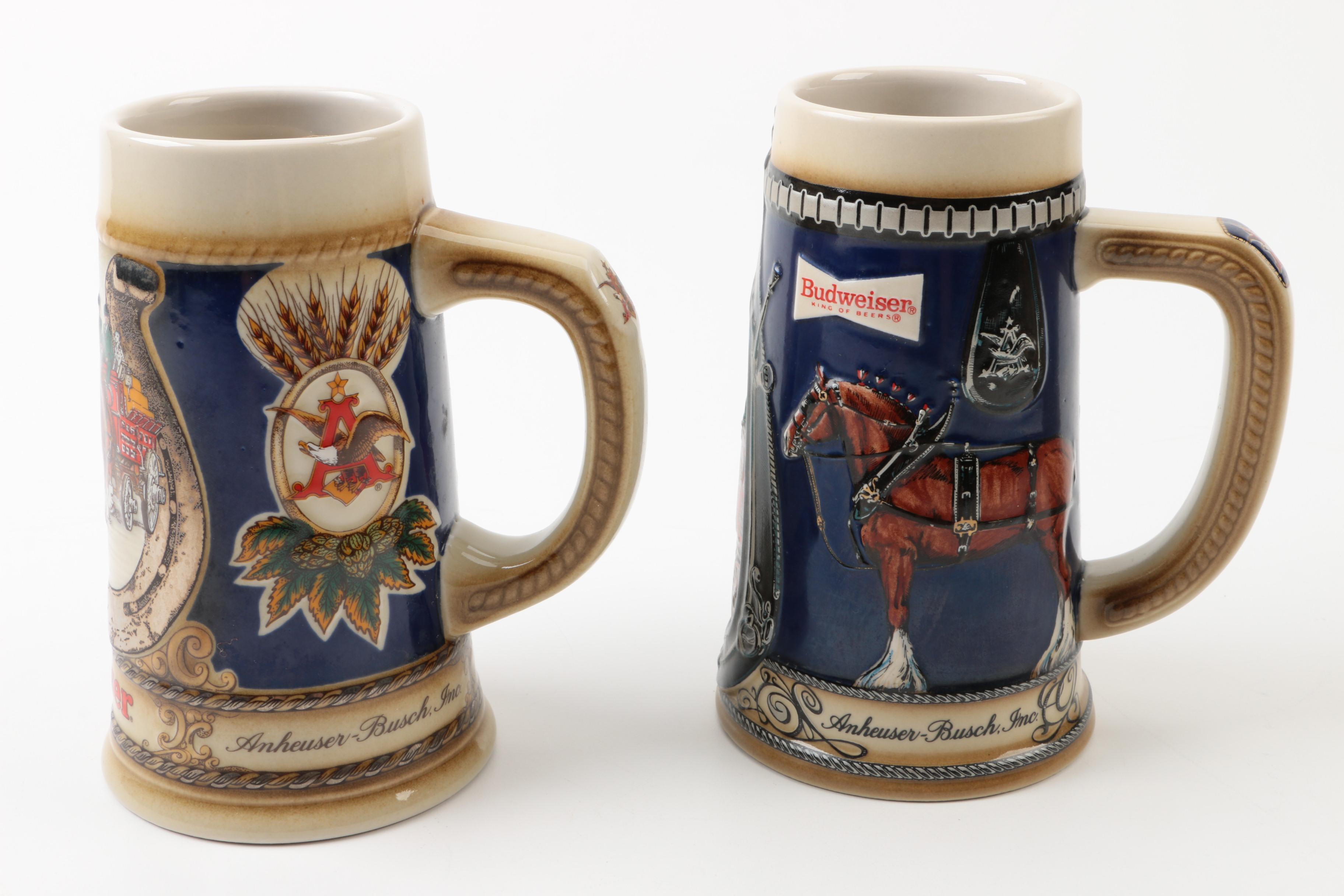 Budweiser Stein Collection