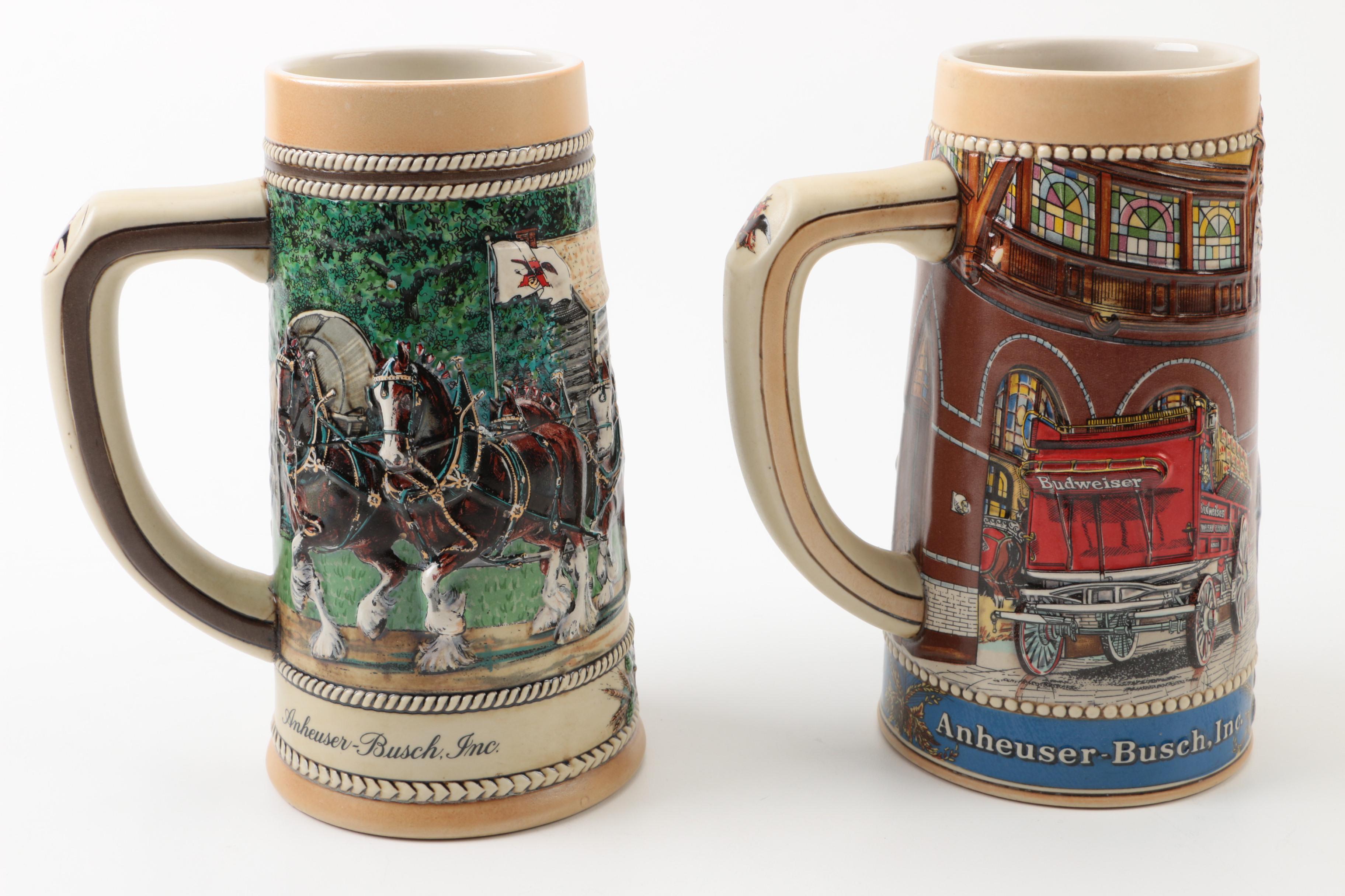 Budweiser Stein Collection