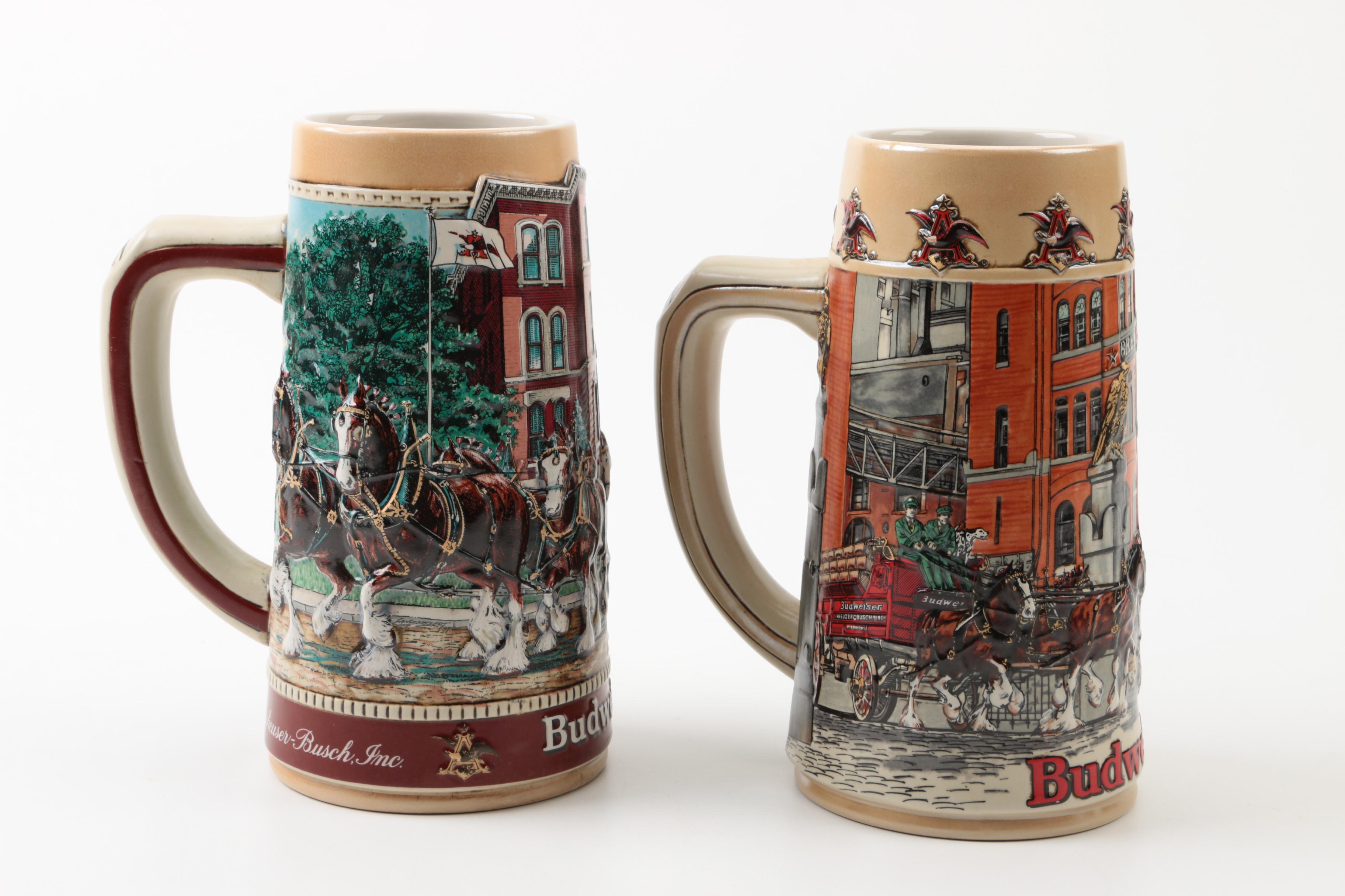 Budweiser Stein Collection