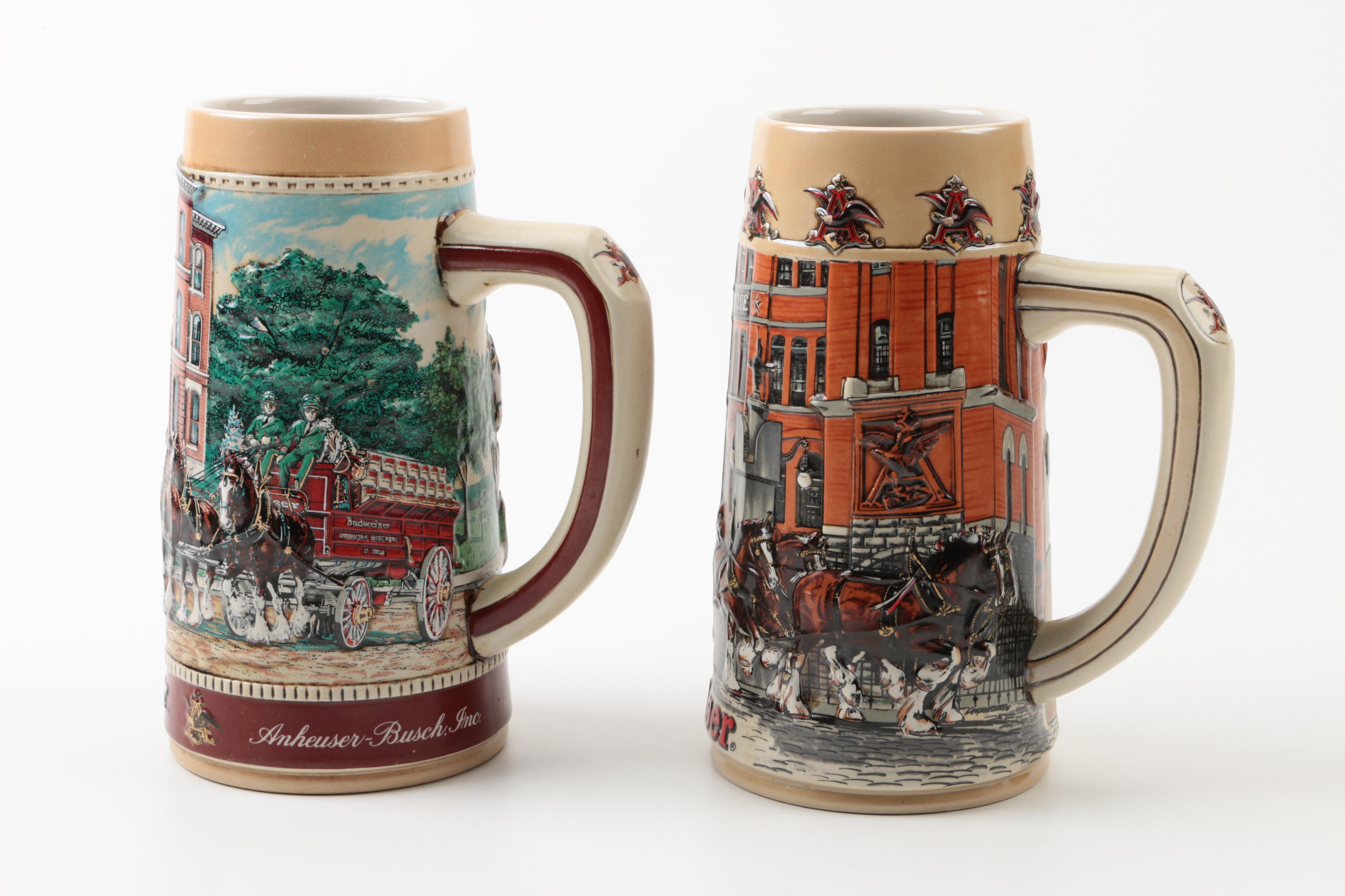 Budweiser Stein Collection