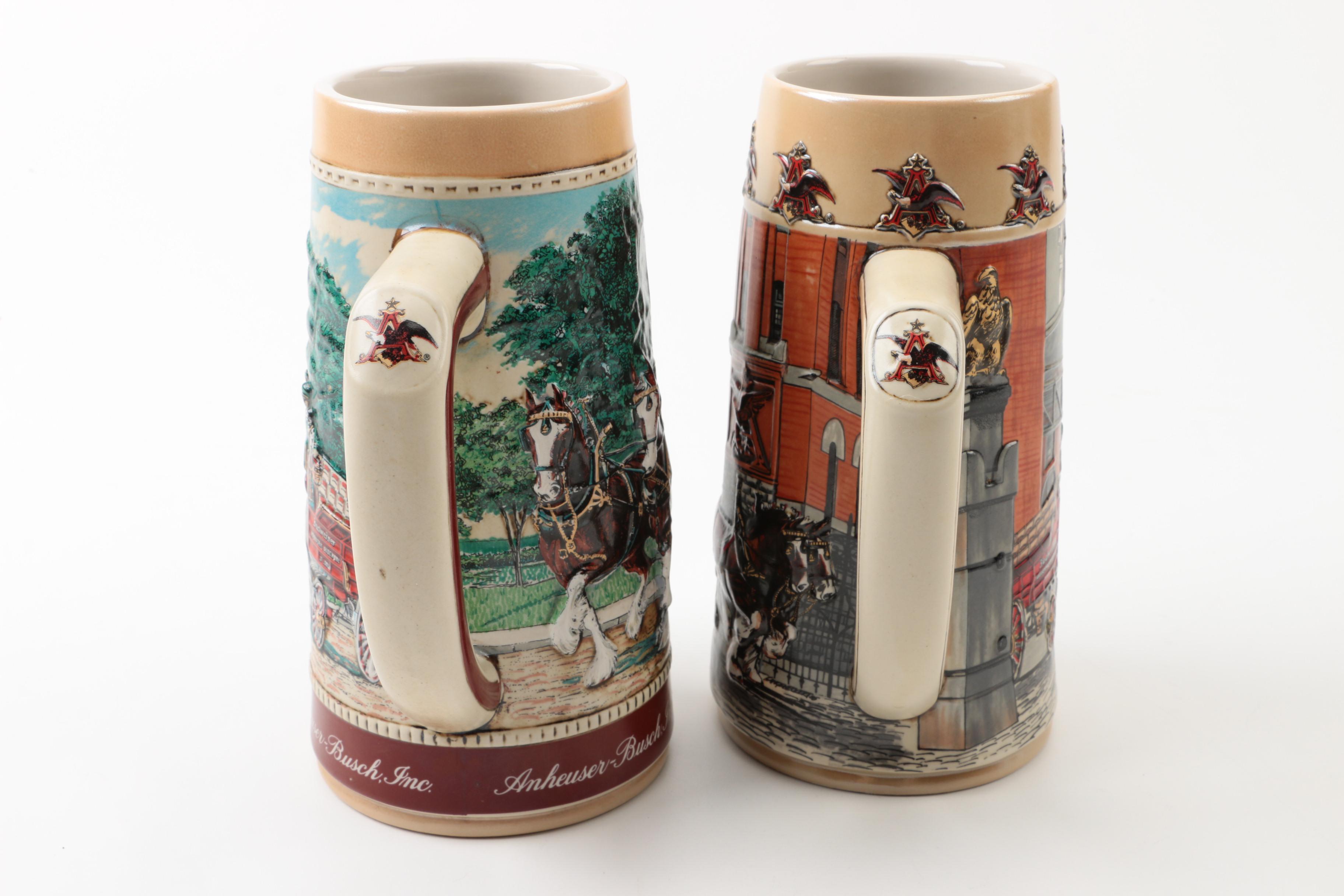 Budweiser Stein Collection