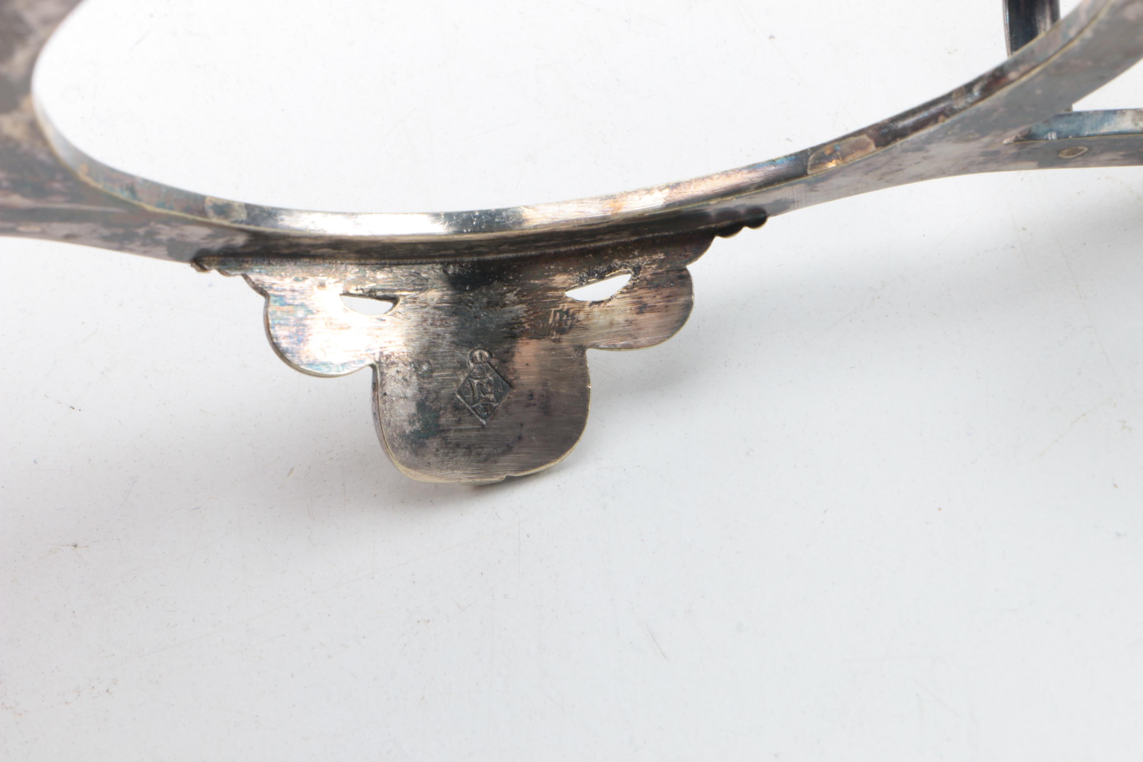 1870 Deykin & Sons Birmingham Silver Plate Toast Rack with Assorted Serveware