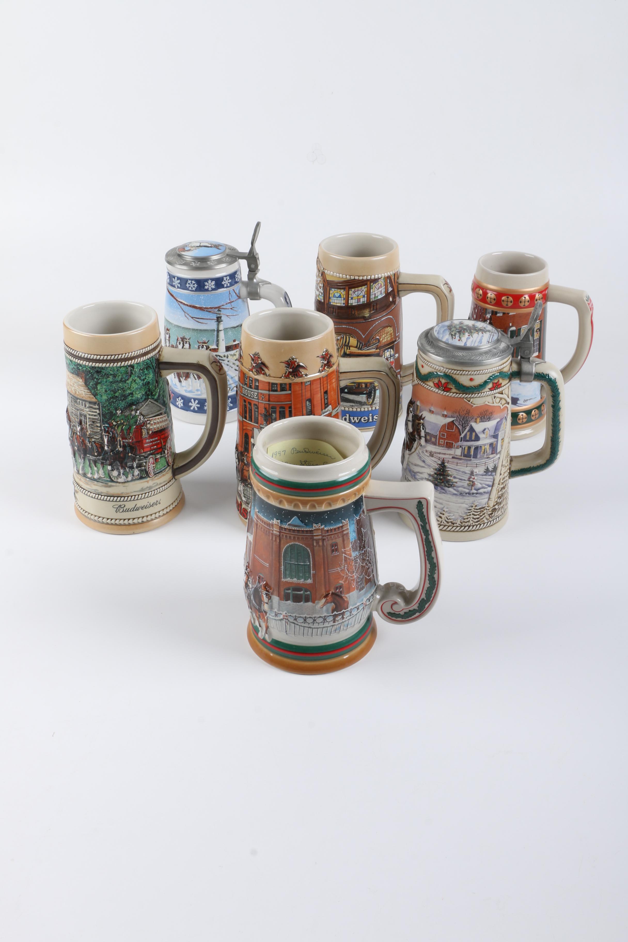 Budweiser Stein Collection