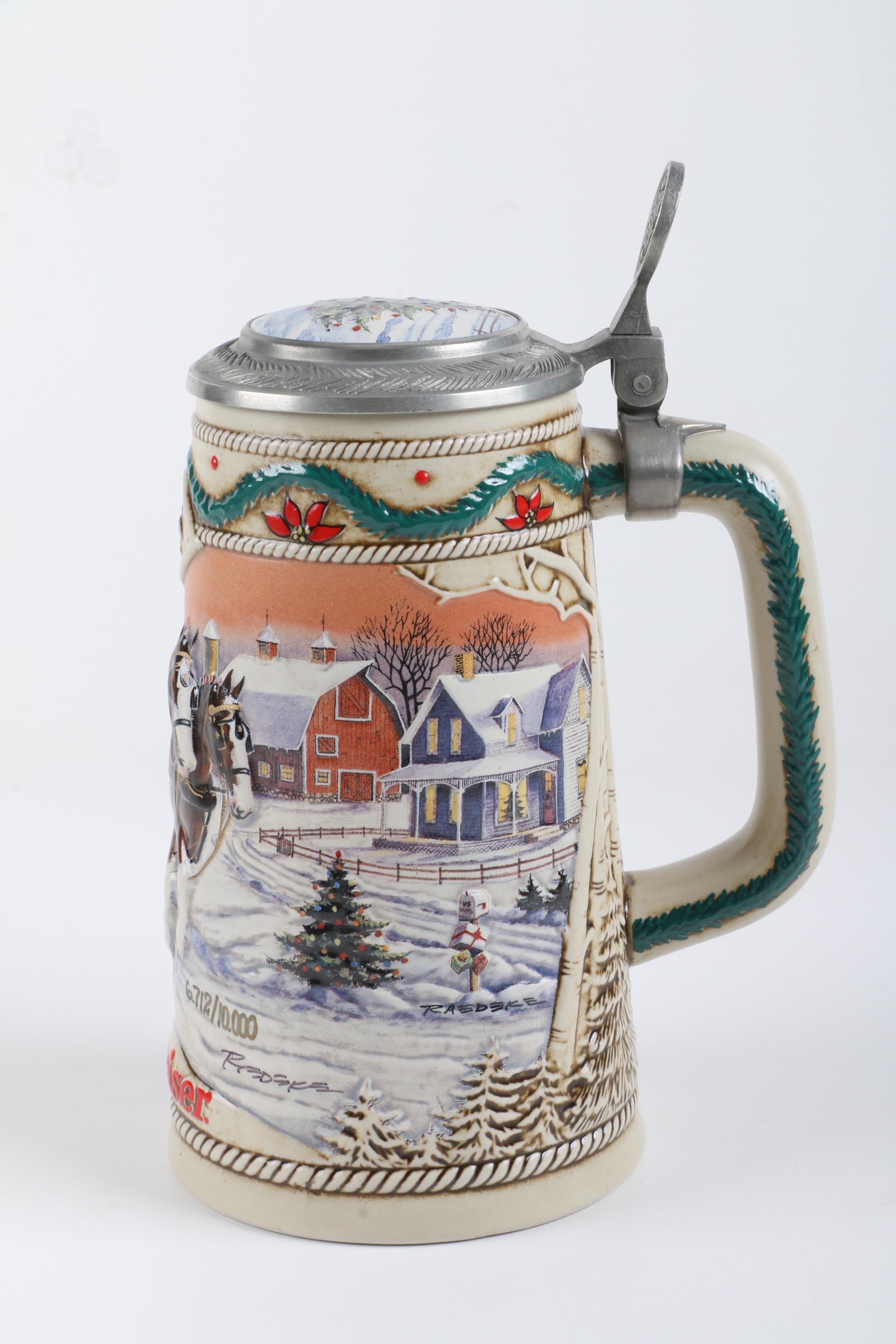 Budweiser Stein Collection