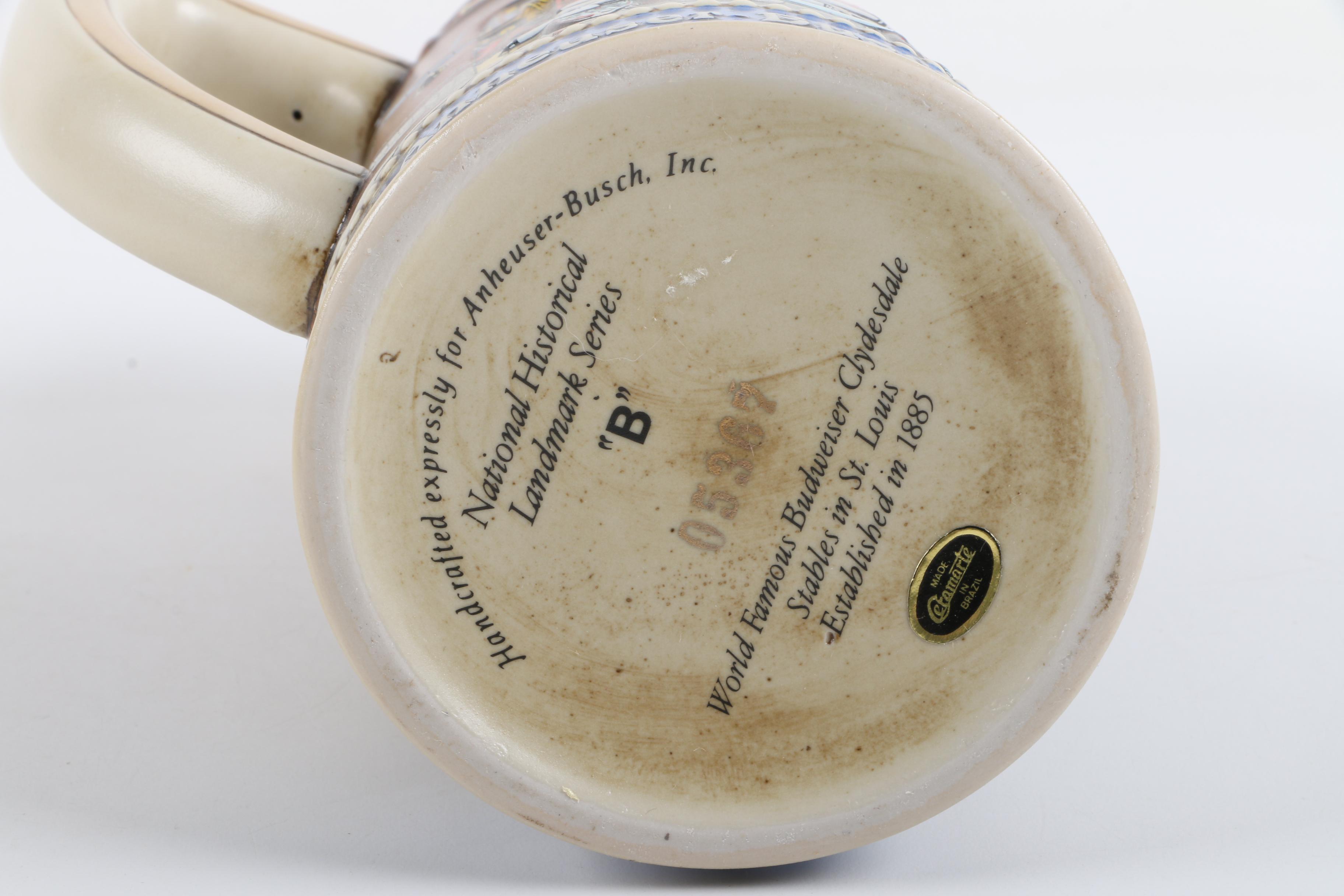 Budweiser Stein Collection