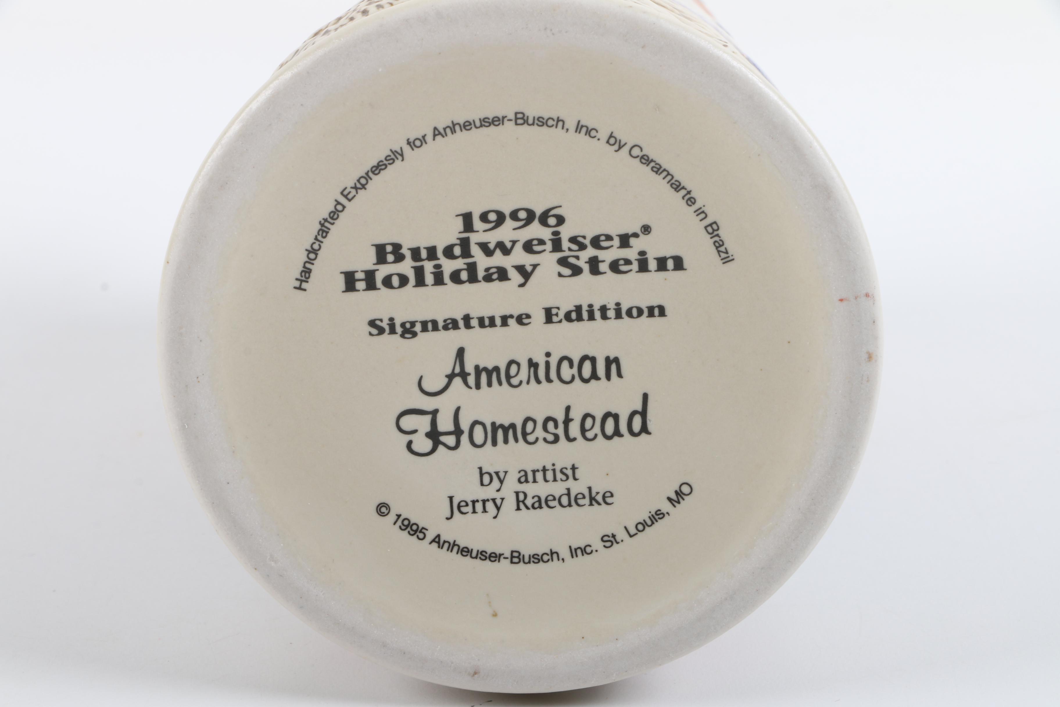 Budweiser Stein Collection