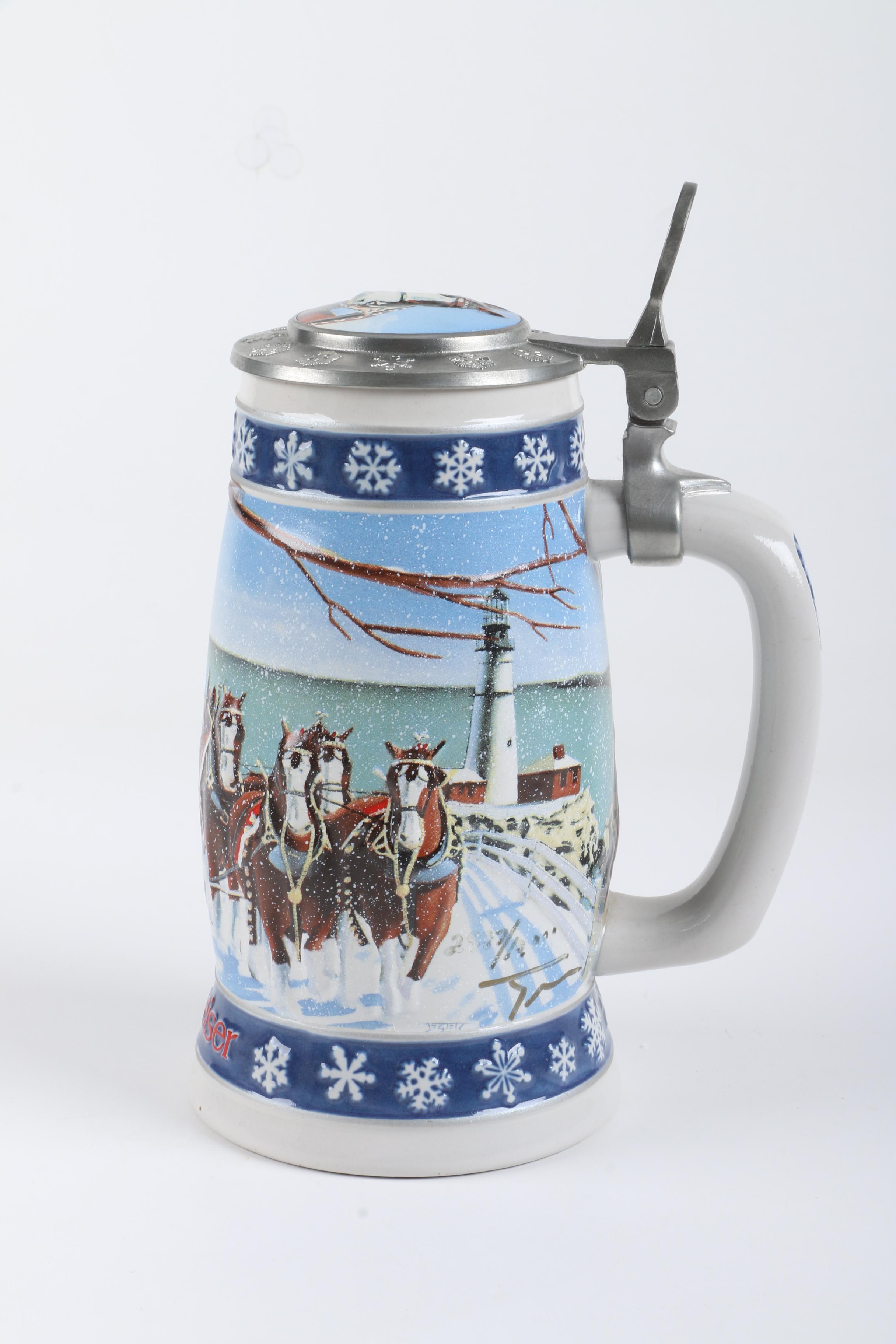 Budweiser Stein Collection