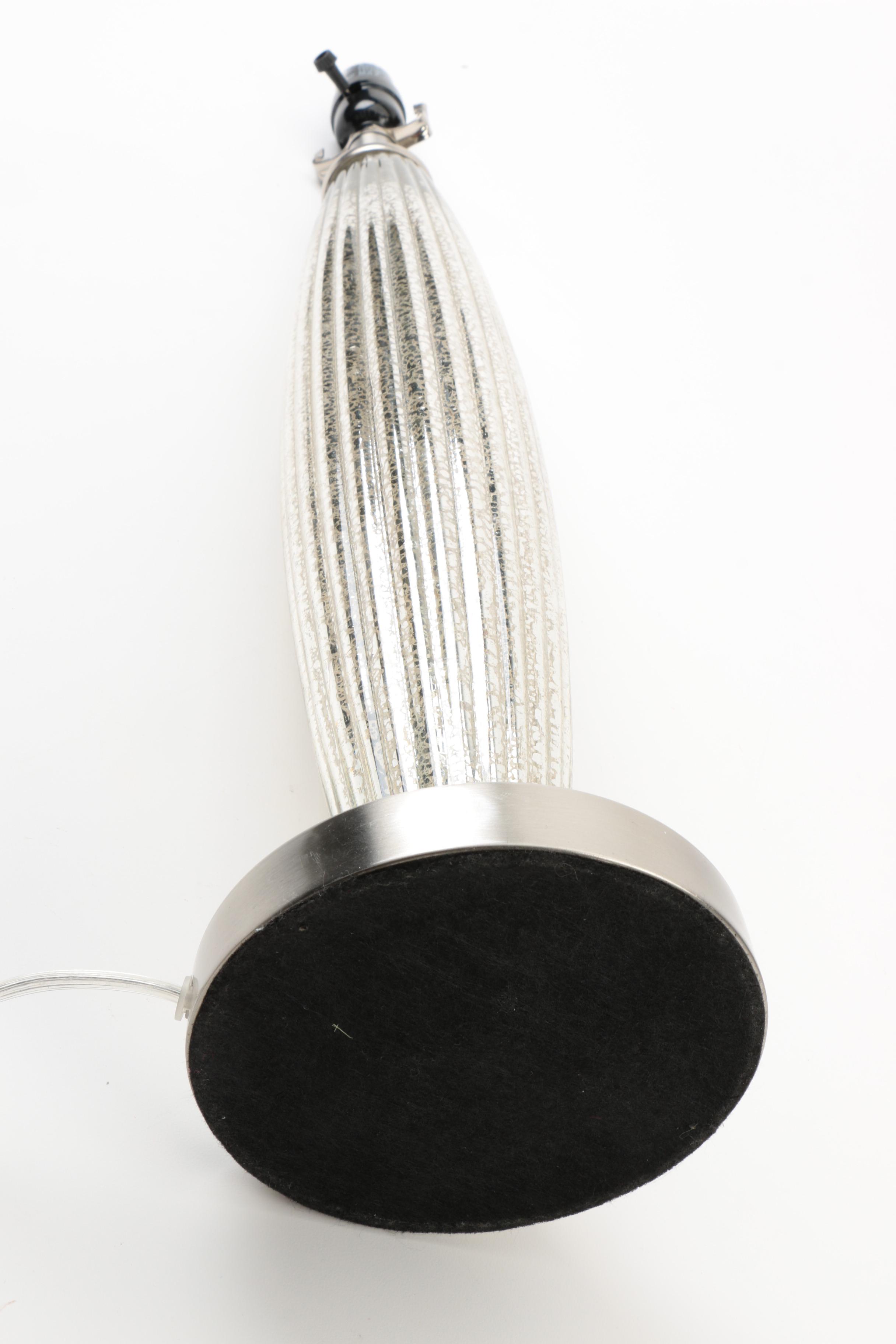 Vasiform Mercury-Style Glass Table Lamp