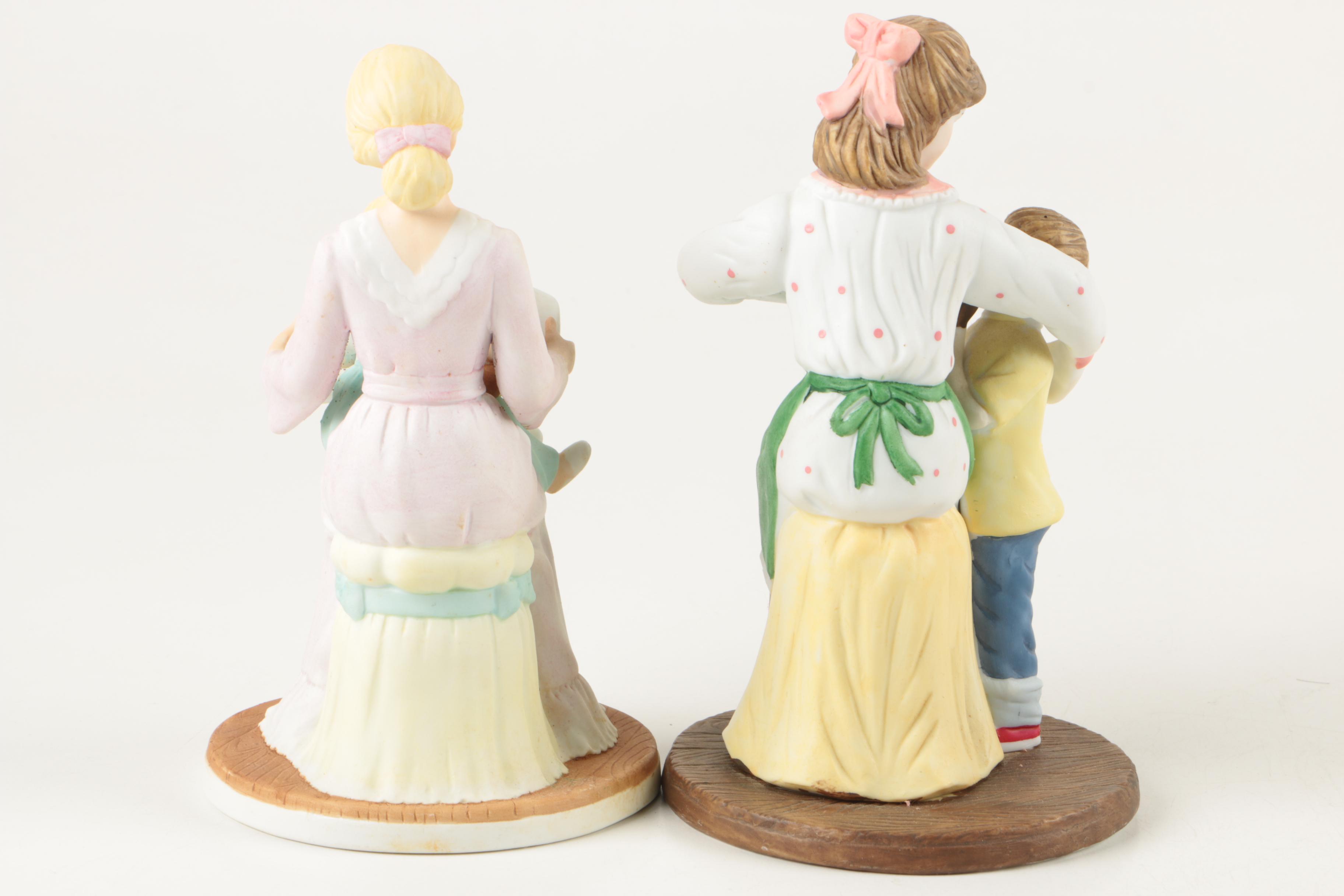 Vintage Porcelain Figurines including Heritage House