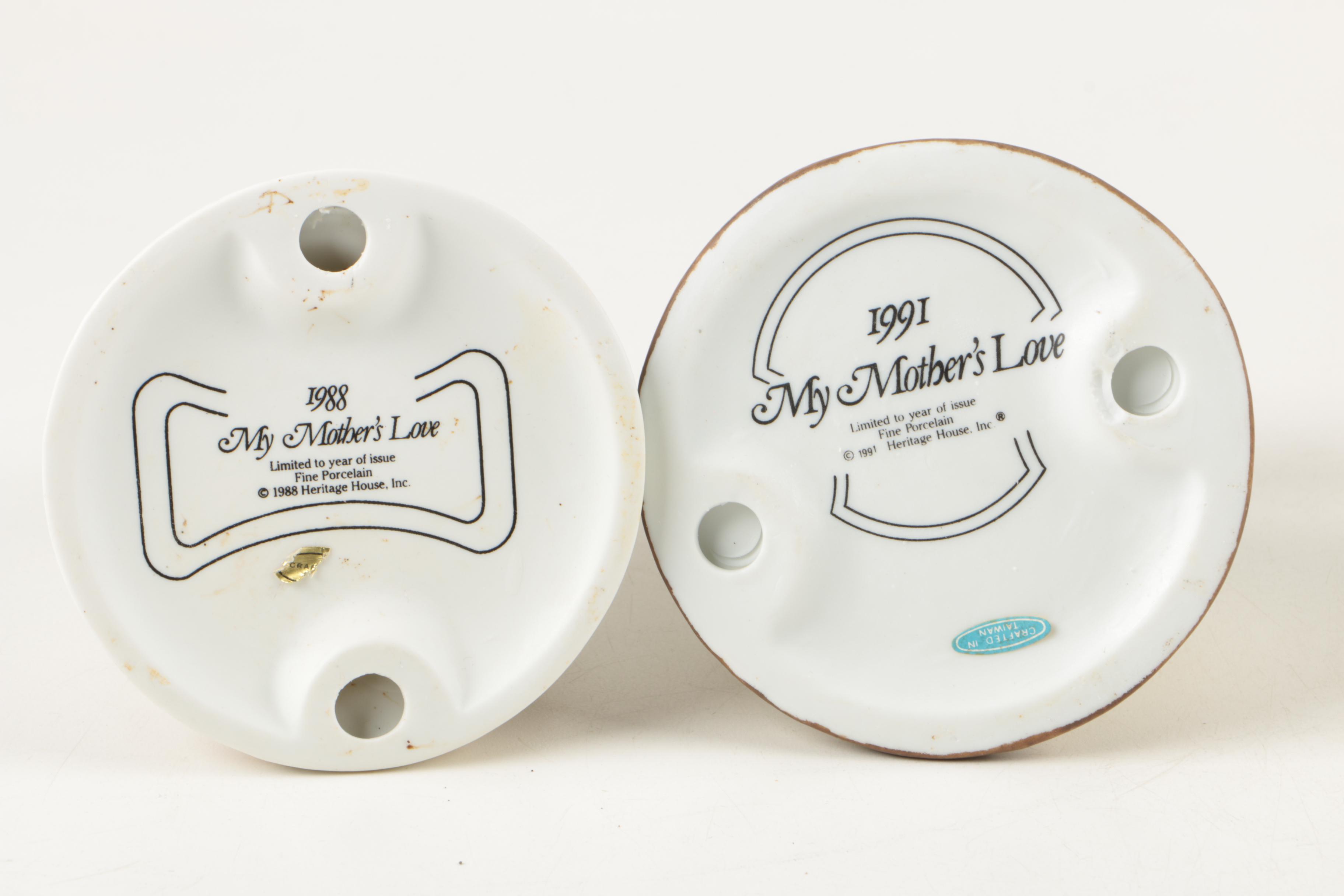 Vintage Porcelain Figurines including Heritage House