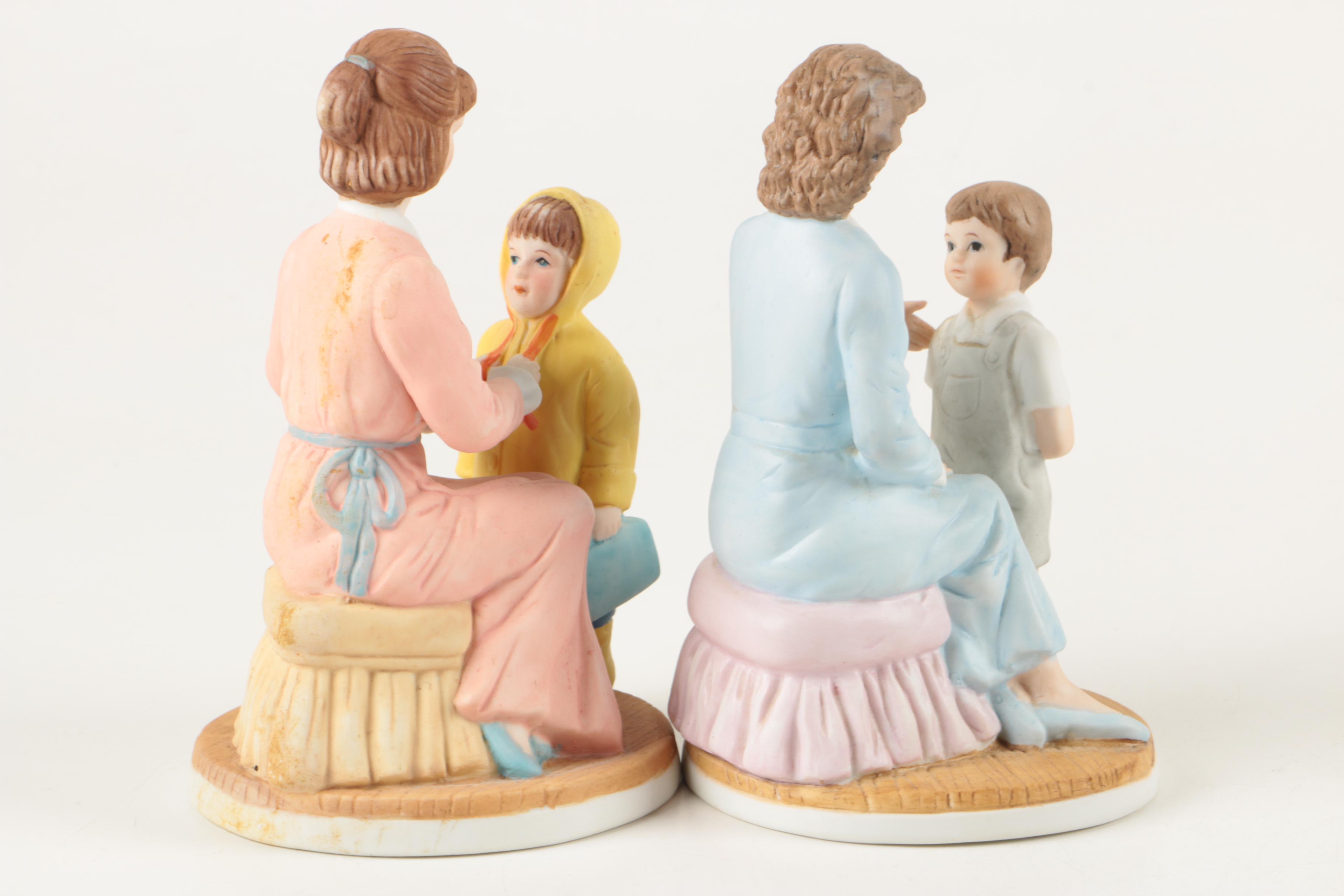 Vintage Porcelain Figurines including Heritage House