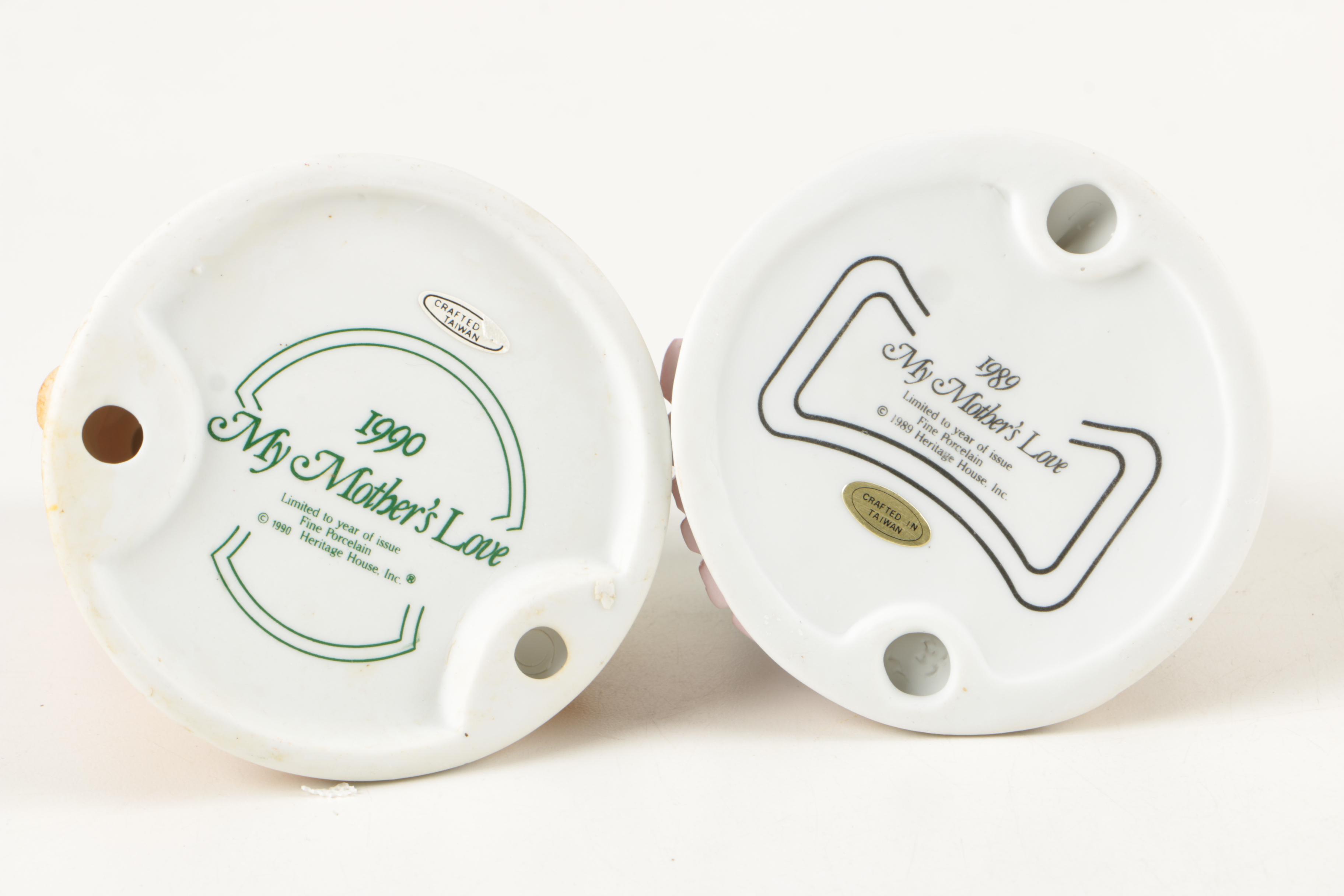 Vintage Porcelain Figurines including Heritage House