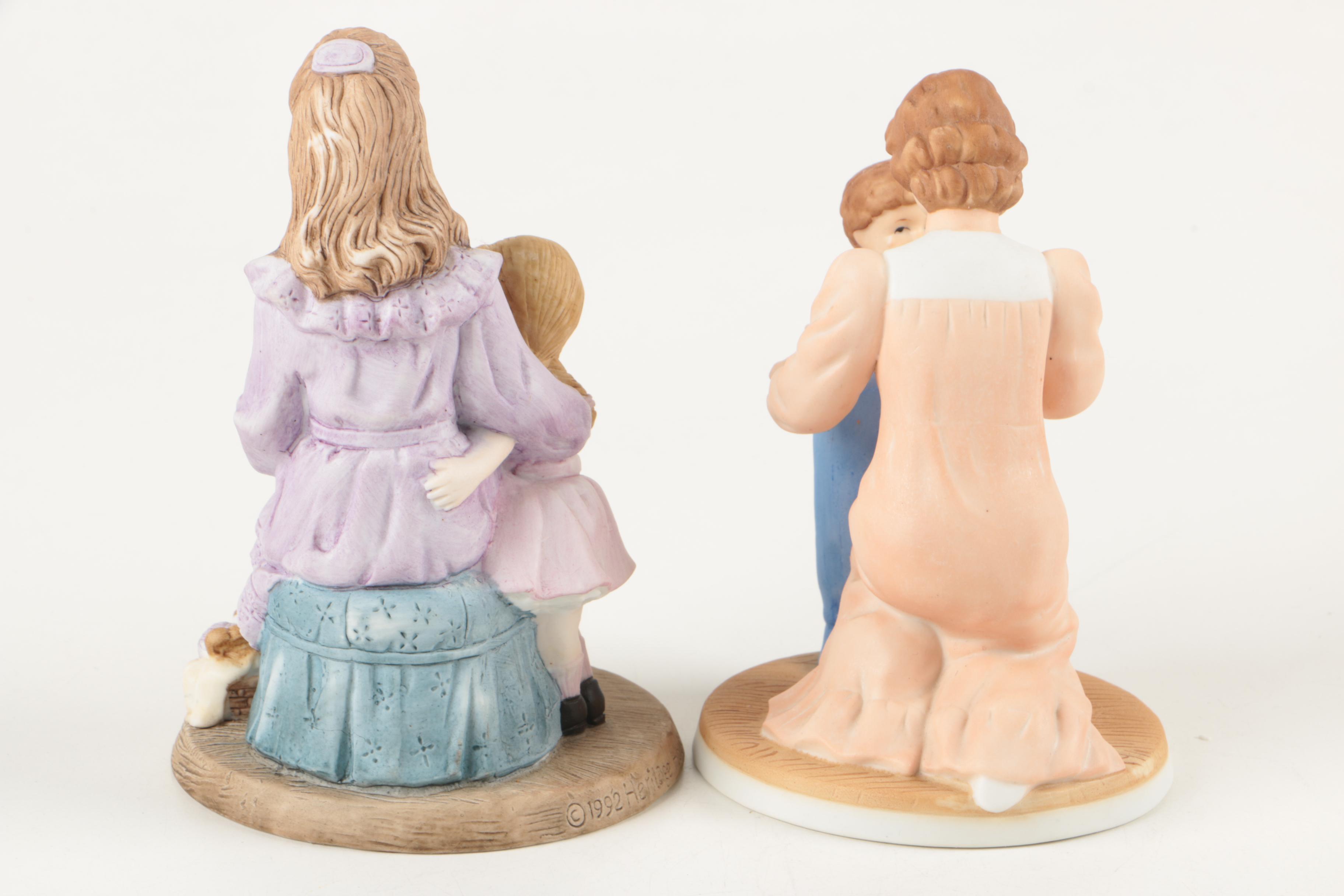 Vintage Porcelain Figurines including Heritage House