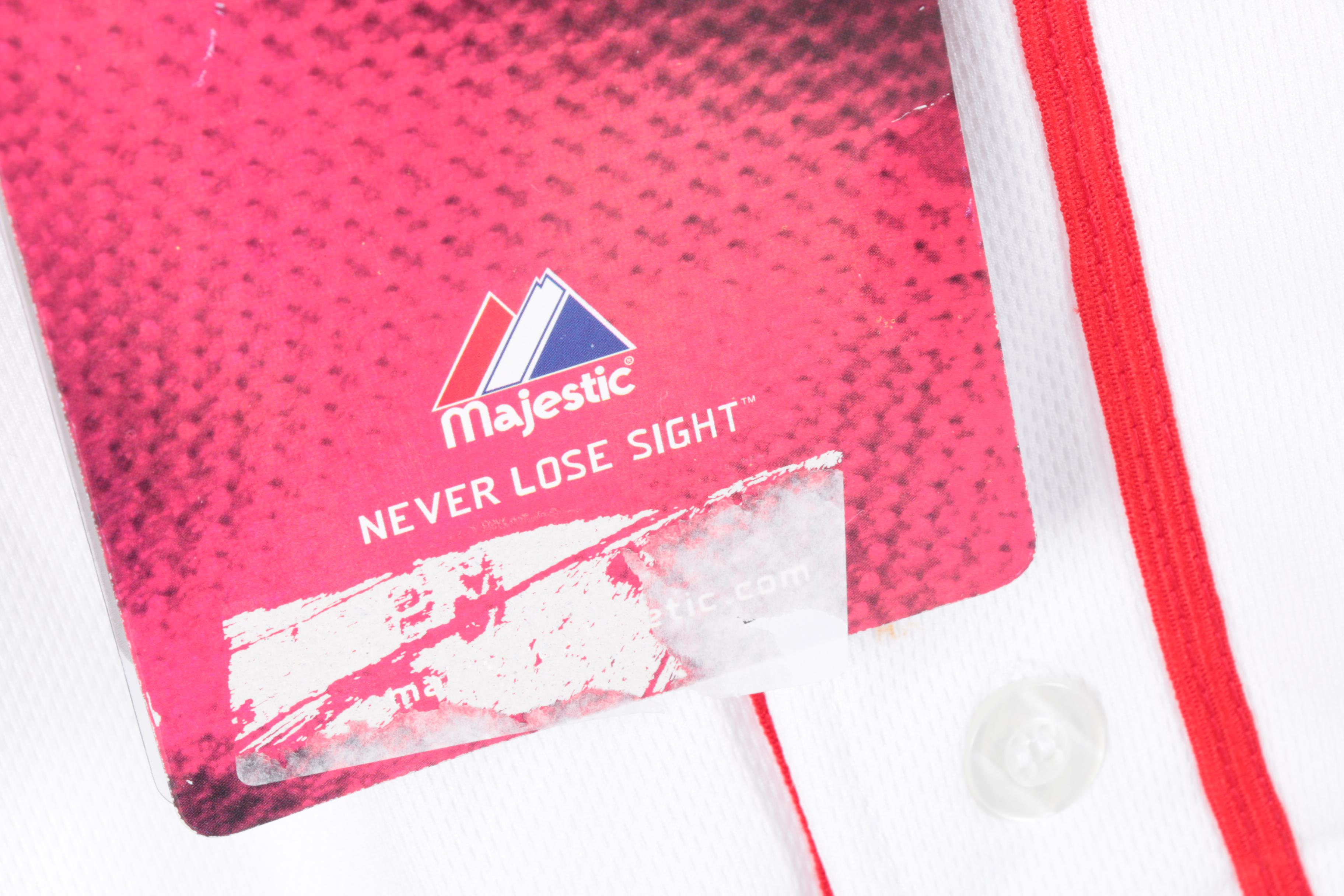 Red Sox Jersey Collection Featuring Signed Carl Crawford