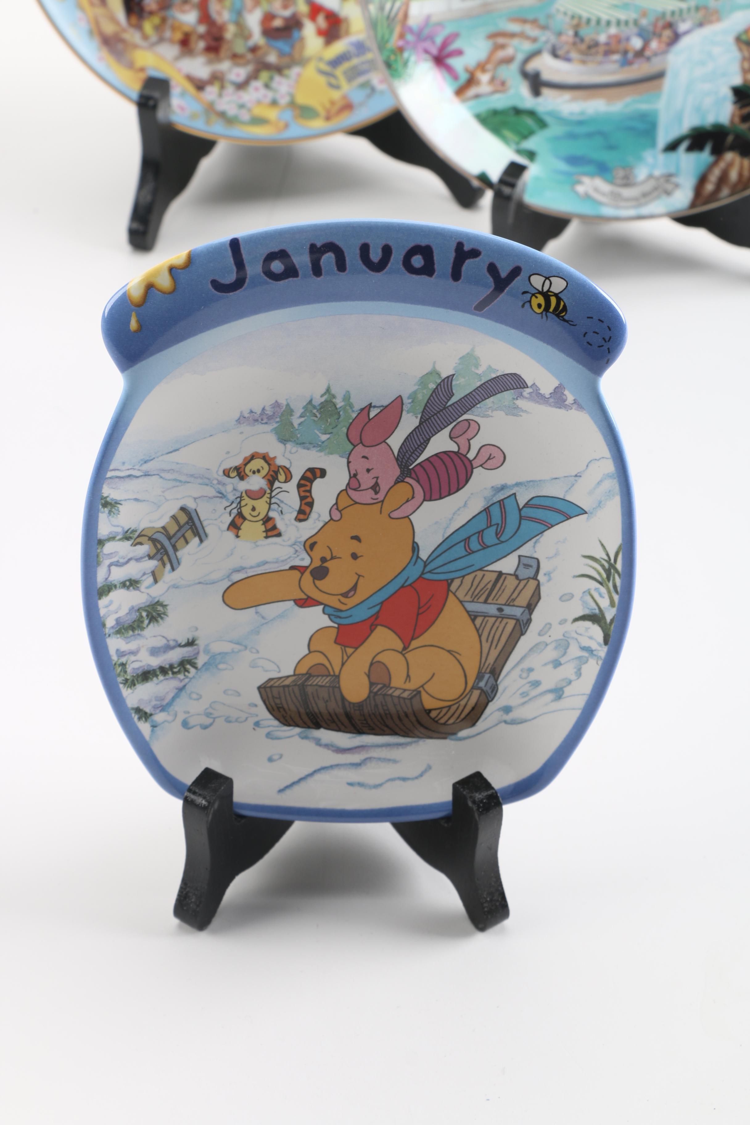 Assorted Decorative Disney Collector Plates