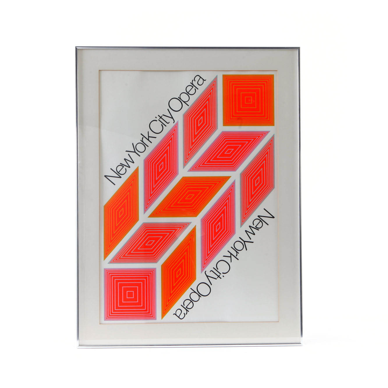 Richard Anuszkiewicz Serigraph Poster for the New York City Opera