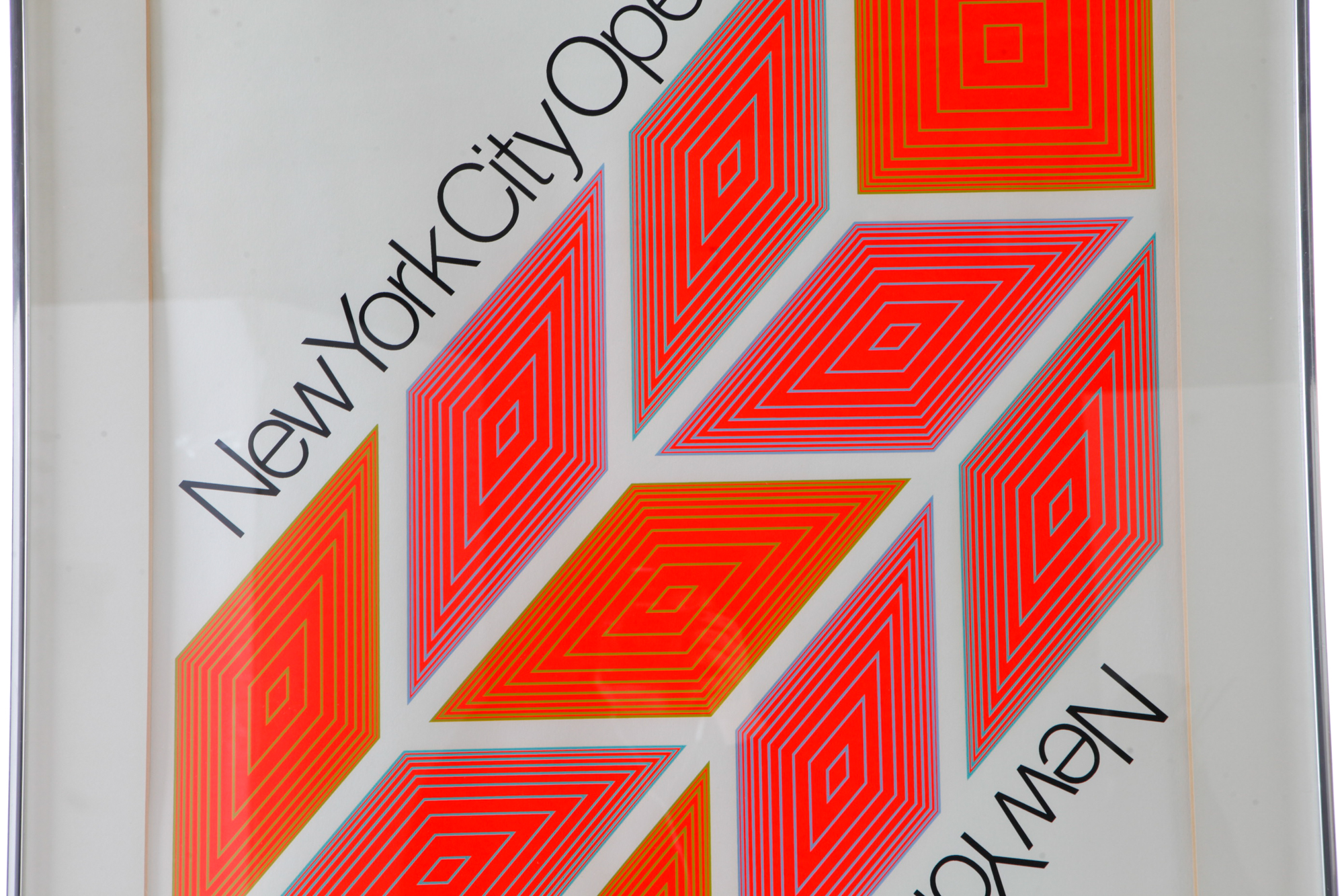 Richard Anuszkiewicz Serigraph Poster for the New York City Opera