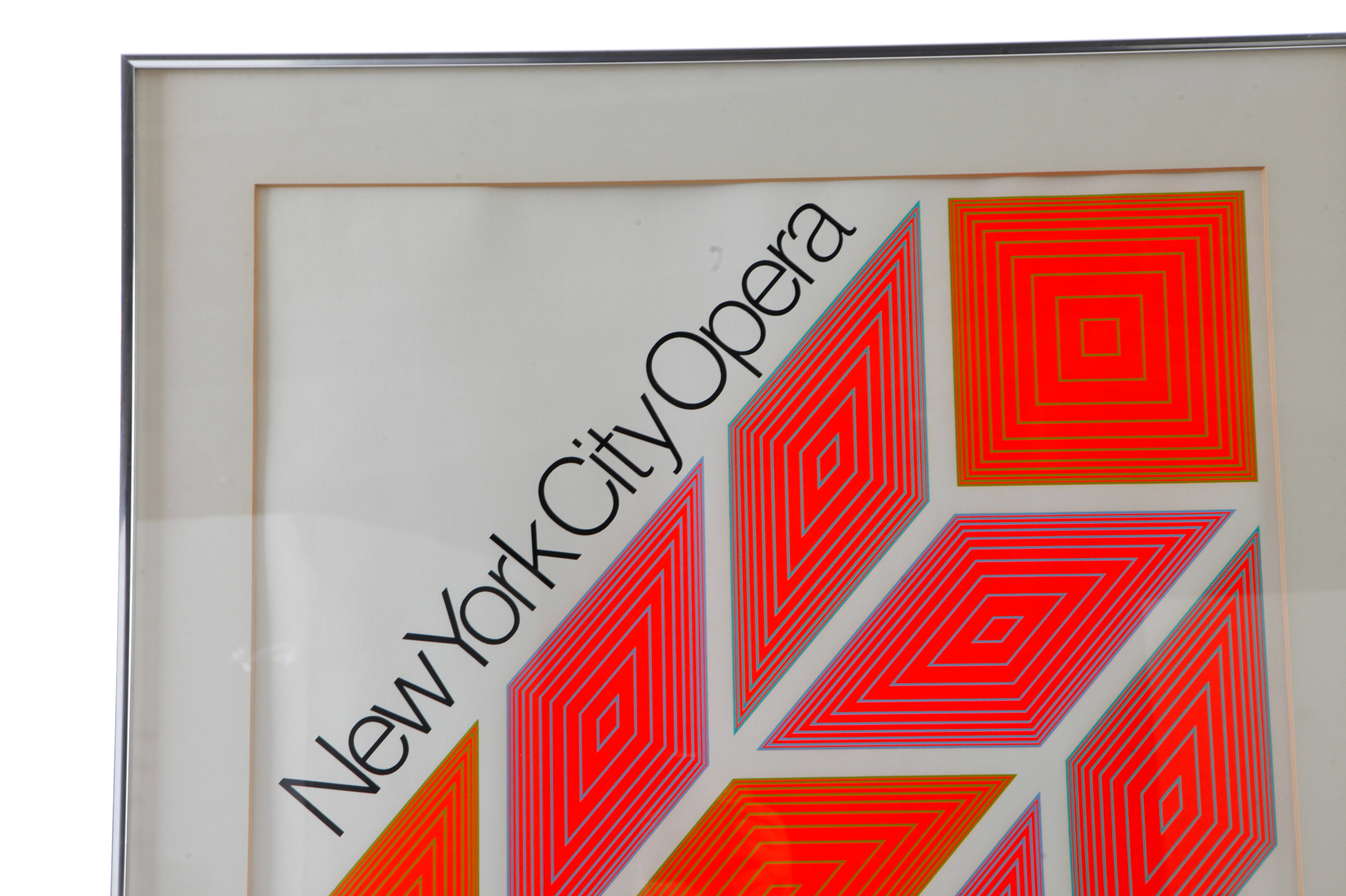 Richard Anuszkiewicz Serigraph Poster for the New York City Opera