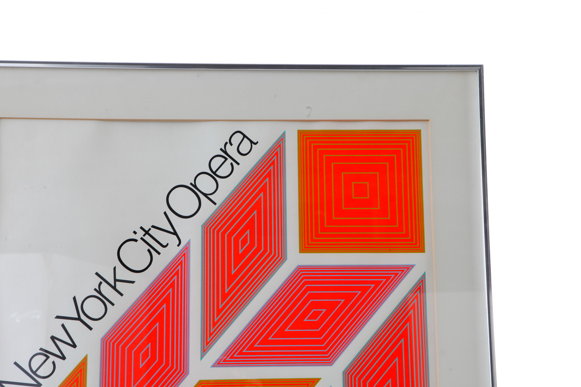 Richard Anuszkiewicz Serigraph Poster for the New York City Opera