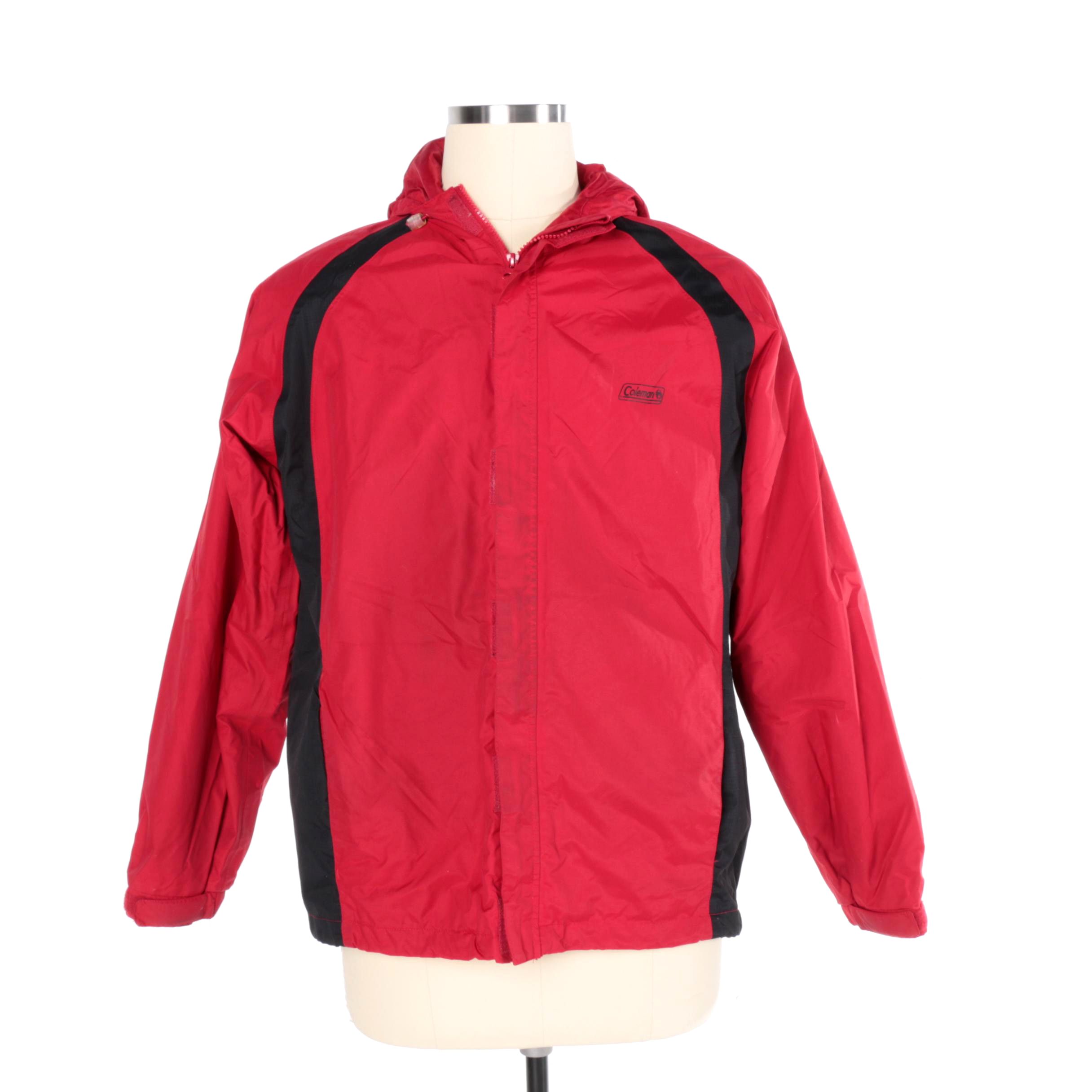Men's Coleman Red Nylon Jacket
