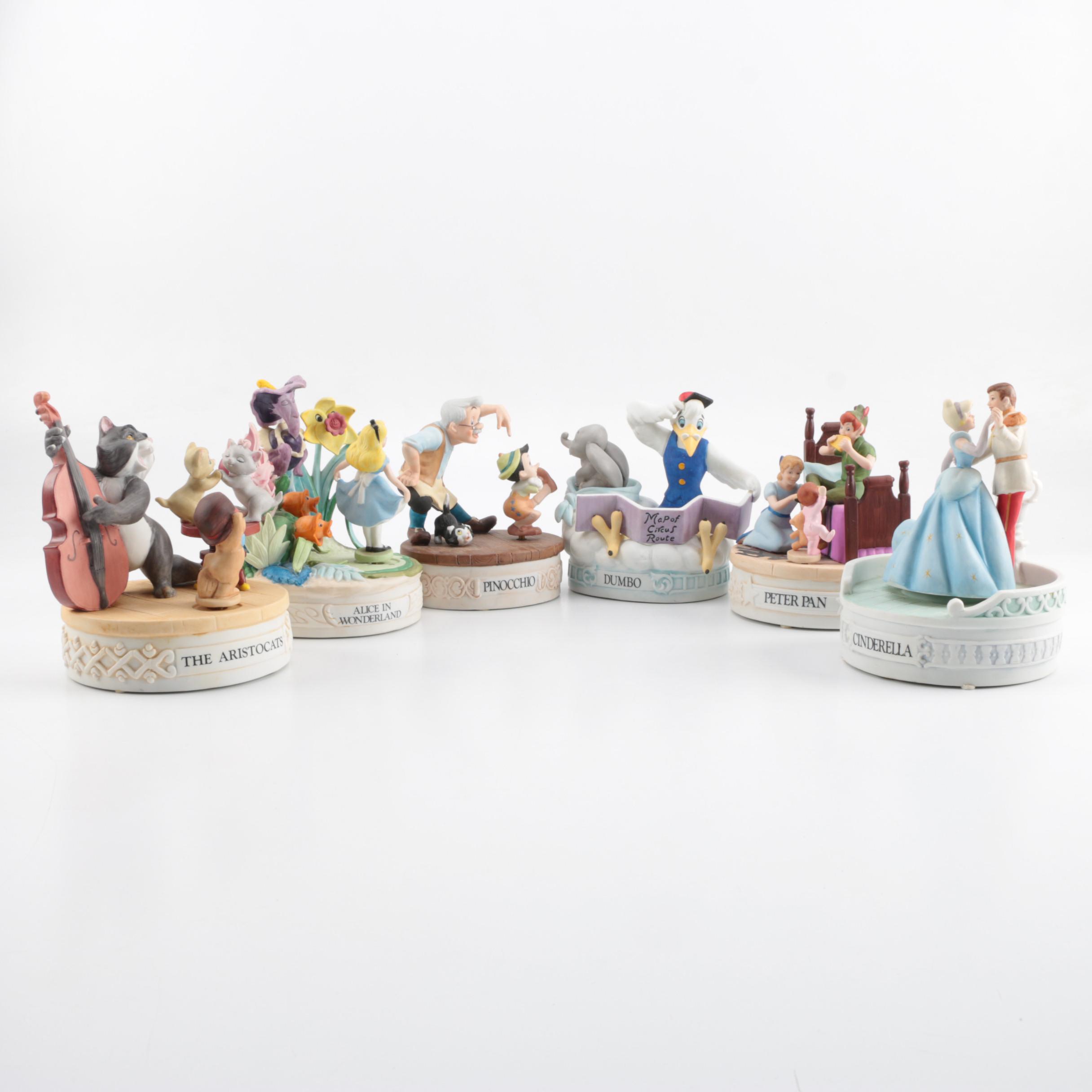The Disney Collection "Musical Memories" Music Boxes