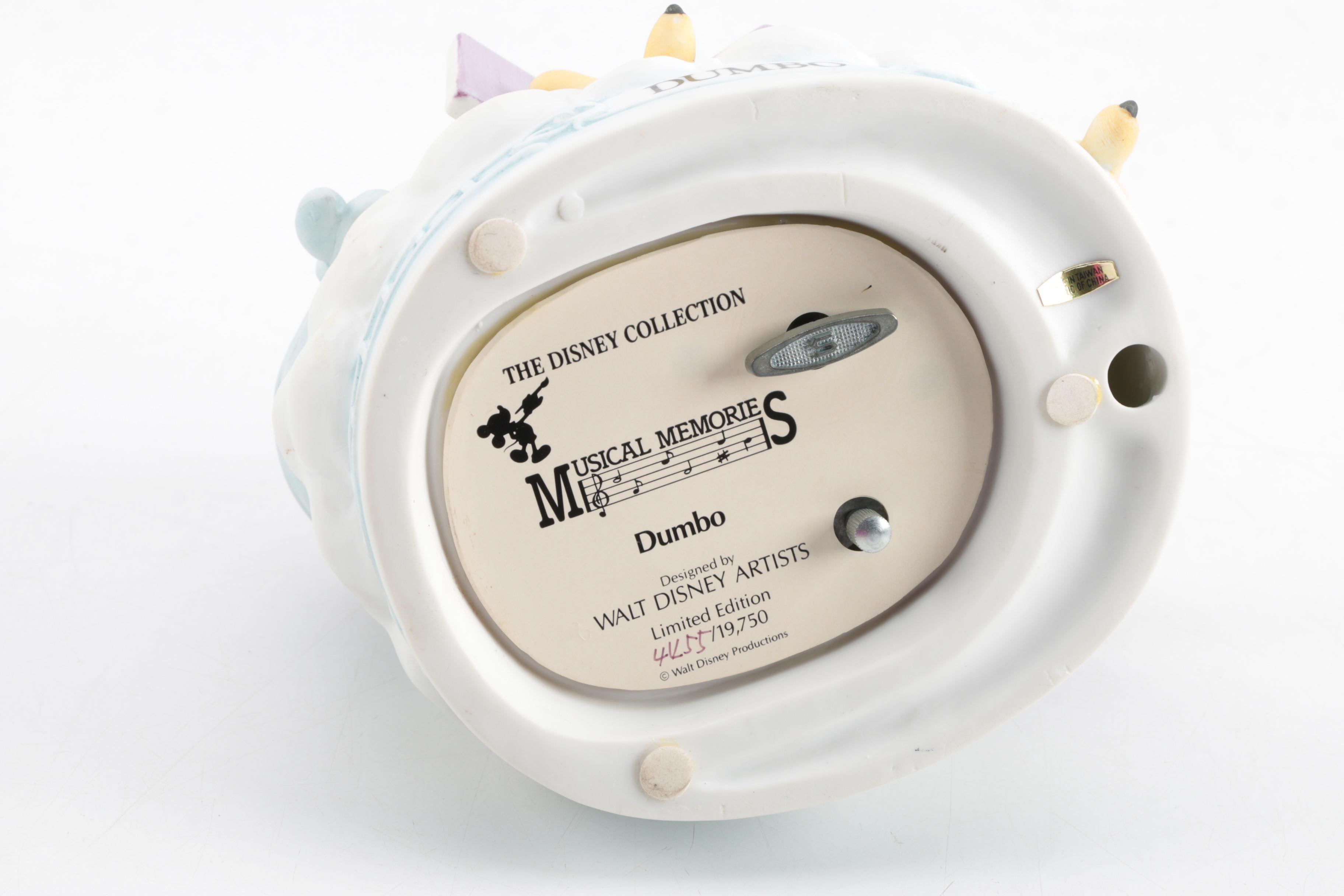 The Disney Collection "Musical Memories" Music Boxes