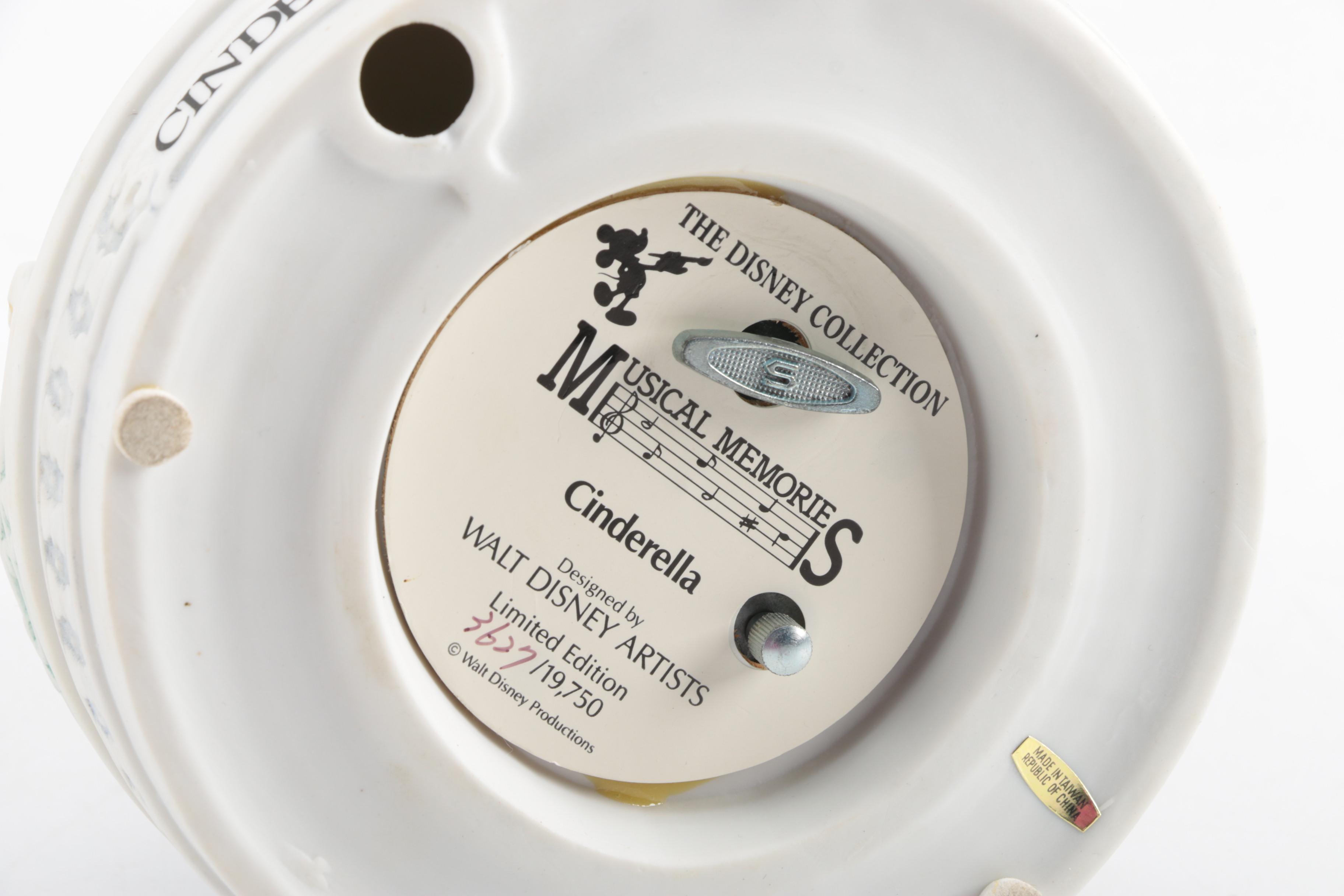 The Disney Collection "Musical Memories" Music Boxes