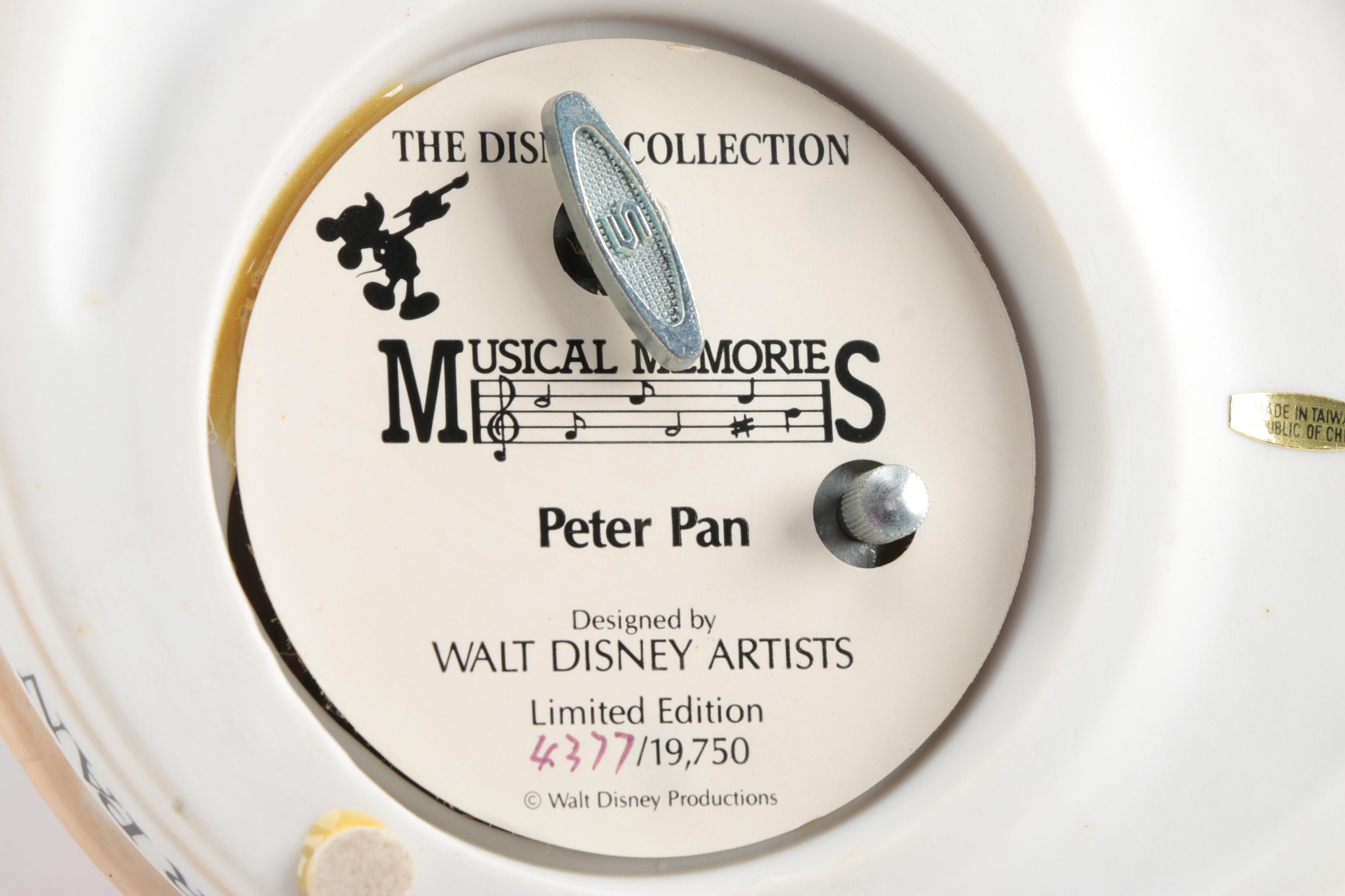 The Disney Collection "Musical Memories" Music Boxes