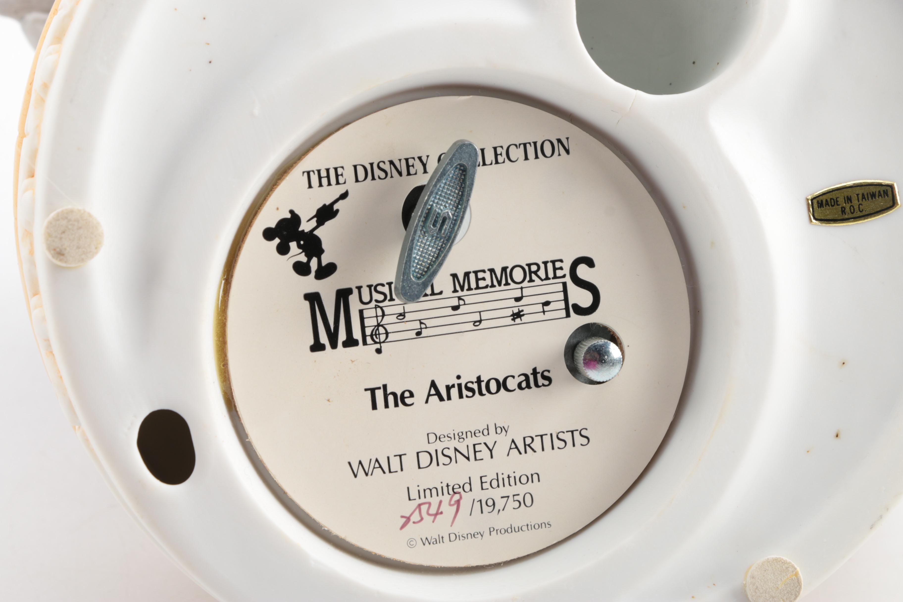 The Disney Collection "Musical Memories" Music Boxes