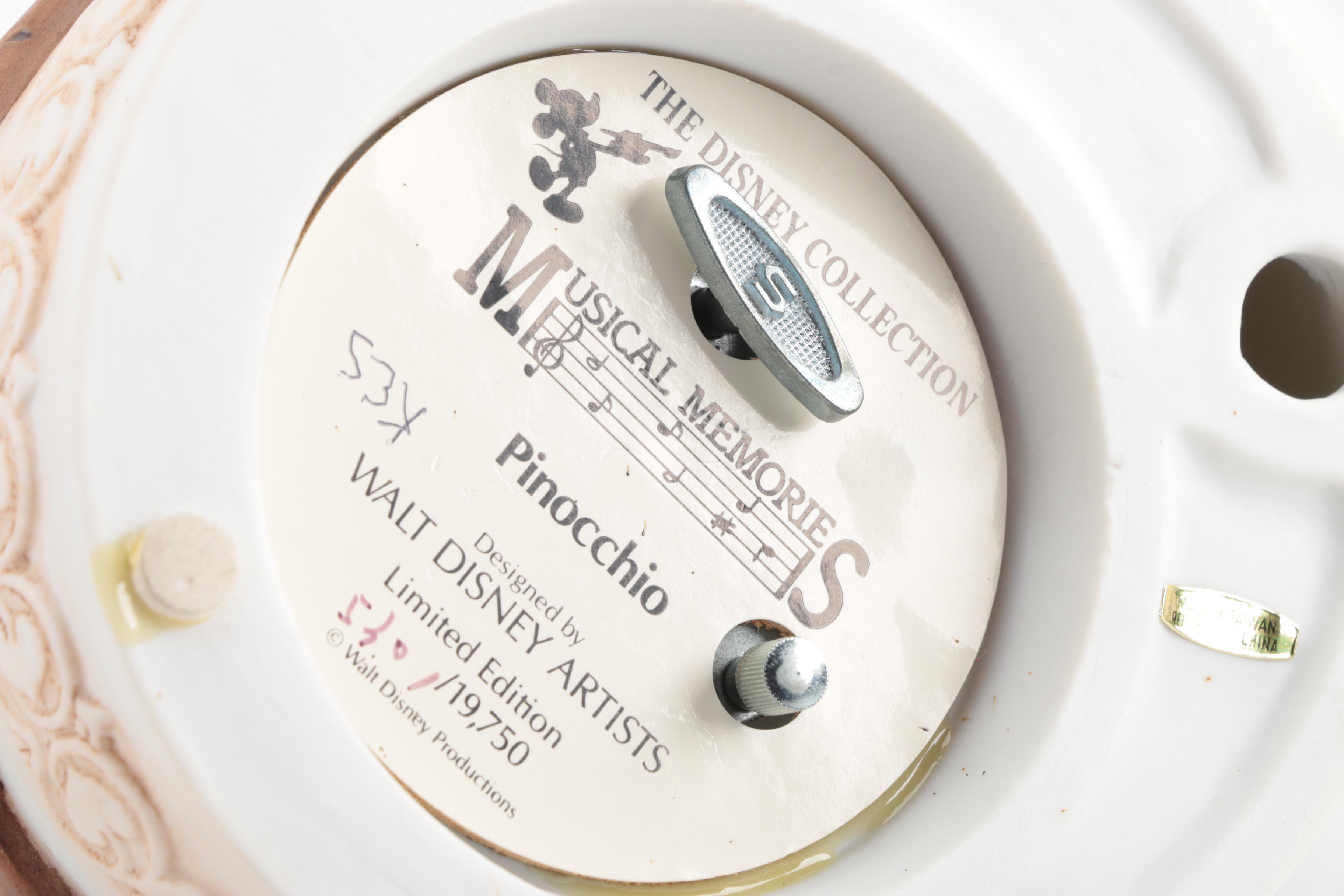 The Disney Collection "Musical Memories" Music Boxes