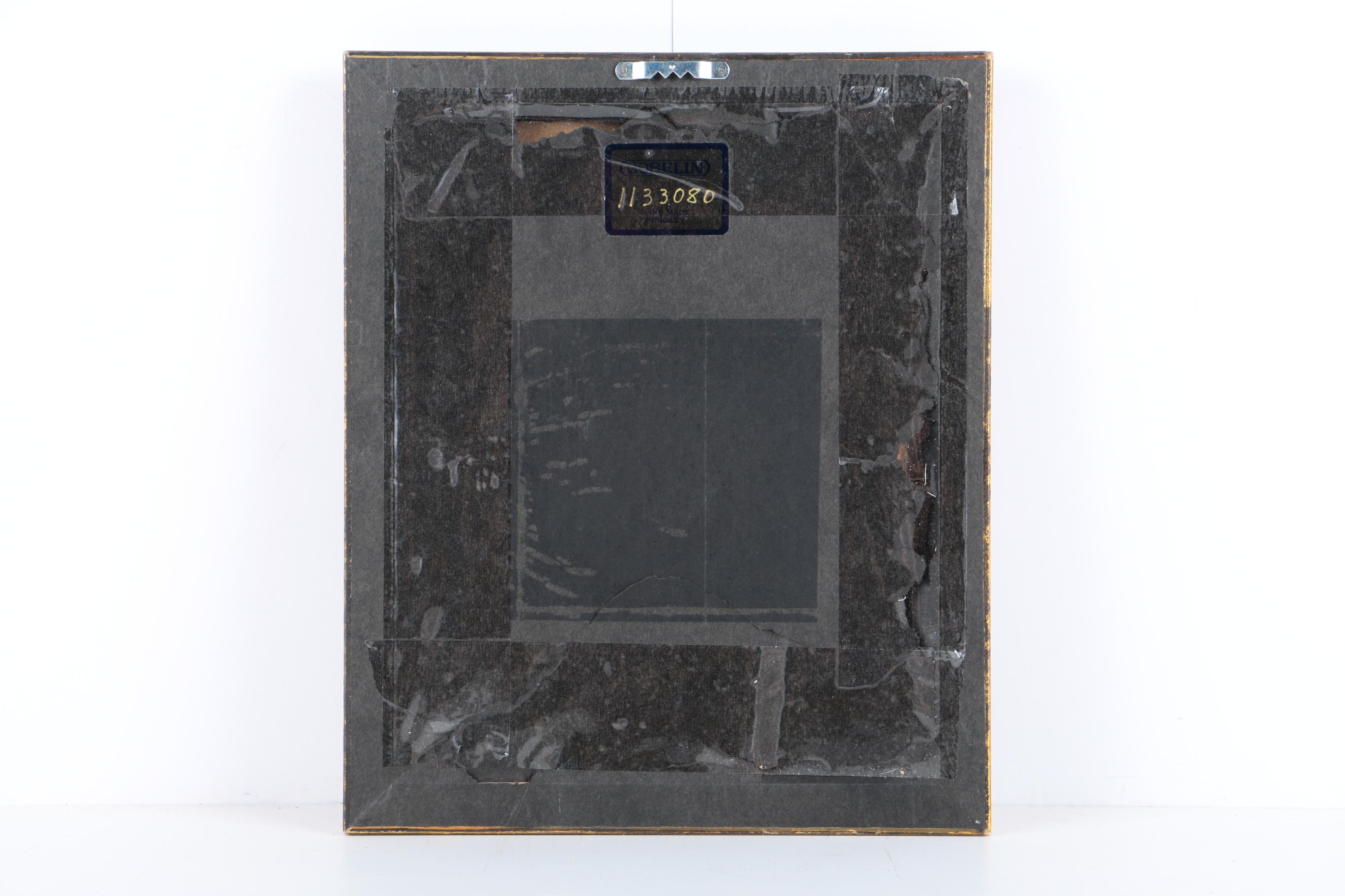 Needlework of Children in a Garden