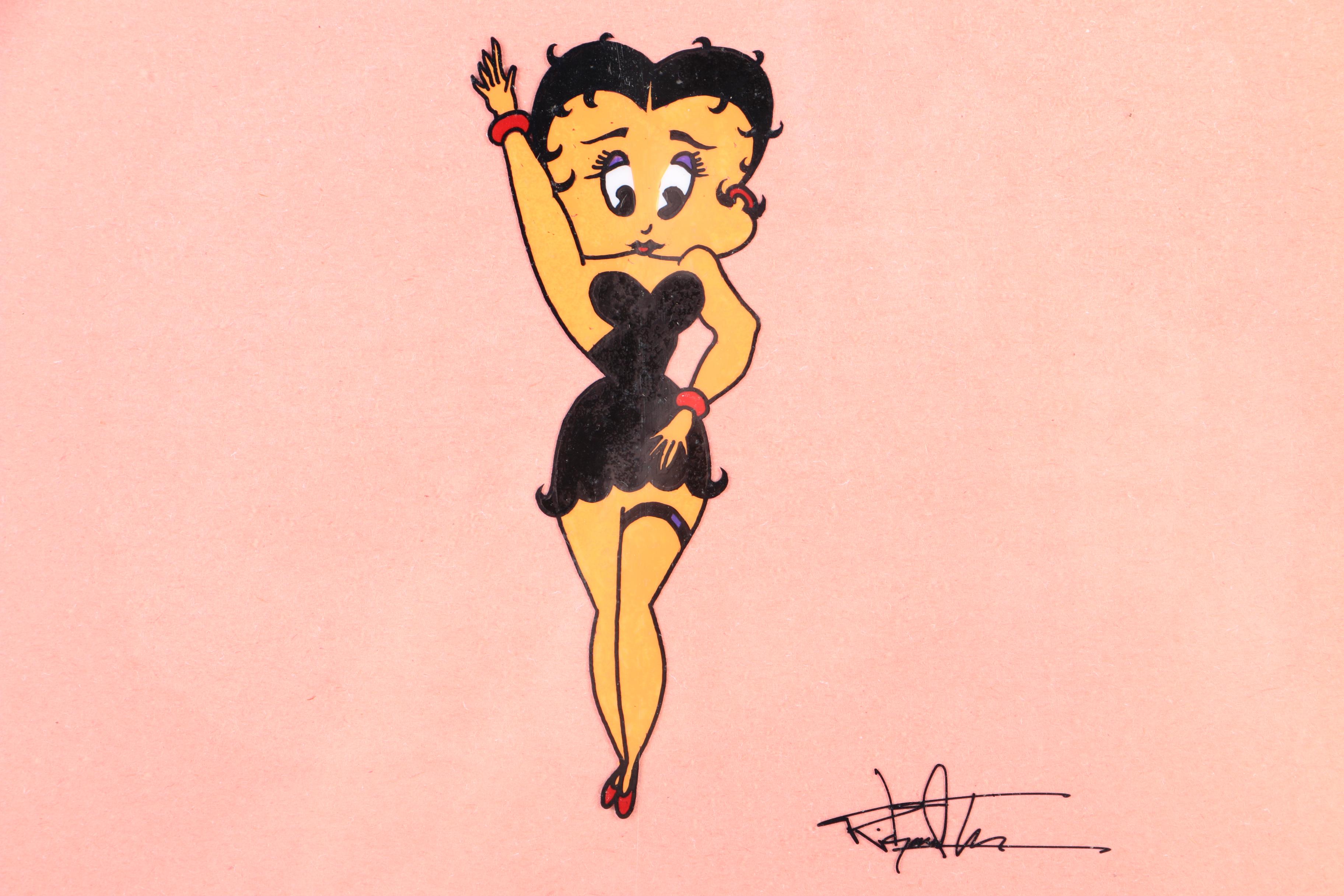 Richard Tur Acrylic on Cellulose of Betty Boop