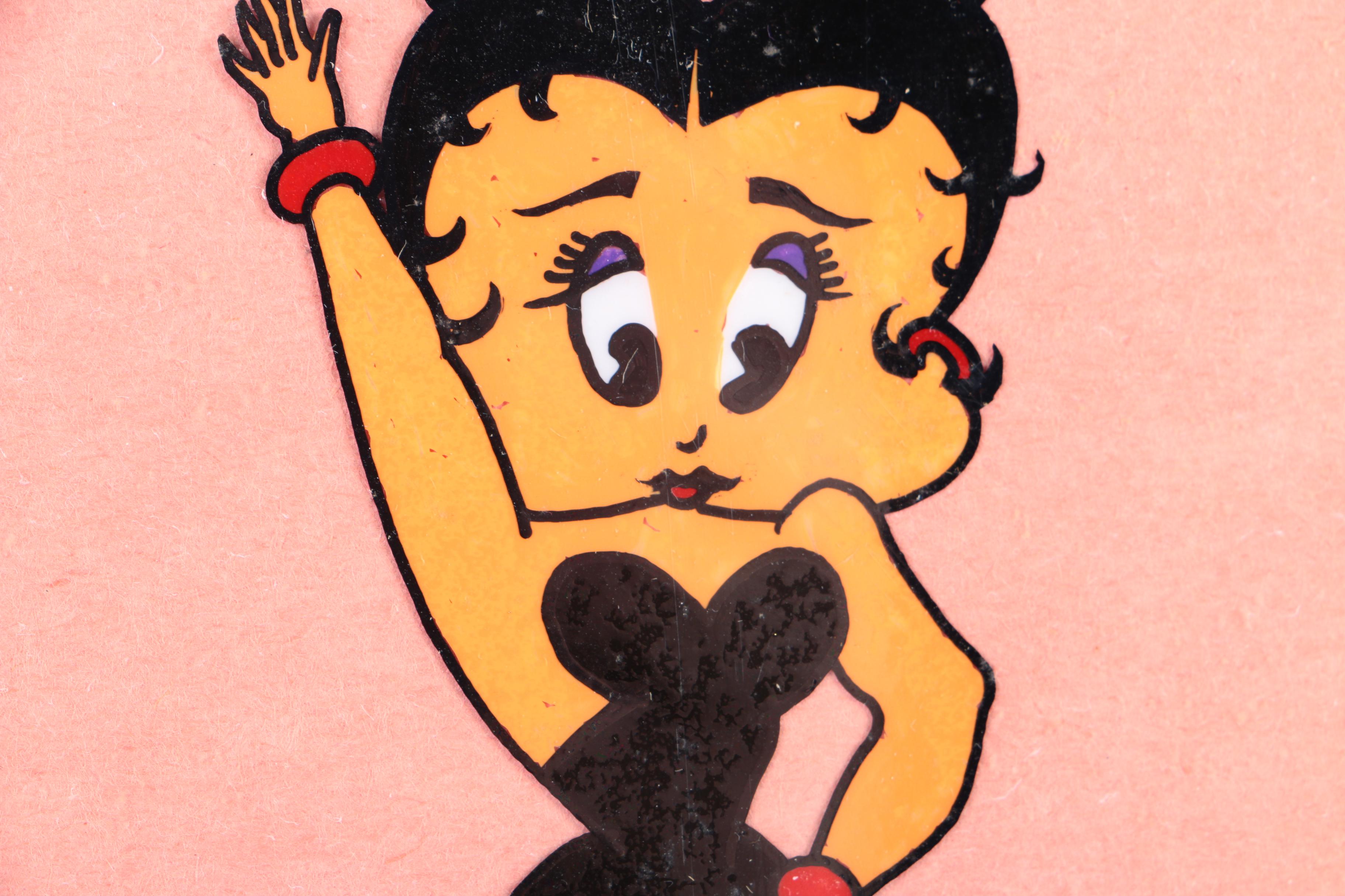 Richard Tur Acrylic on Cellulose of Betty Boop