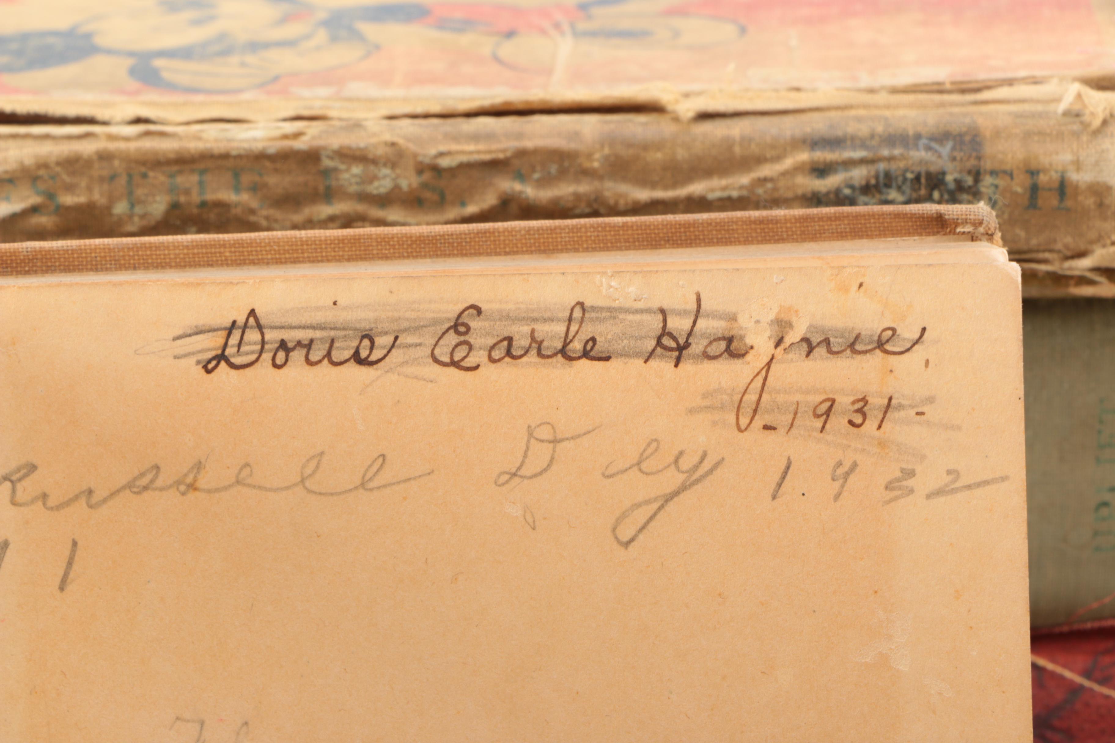 Antique and Vintage Books featuring 1944 Mickey Mouse Book