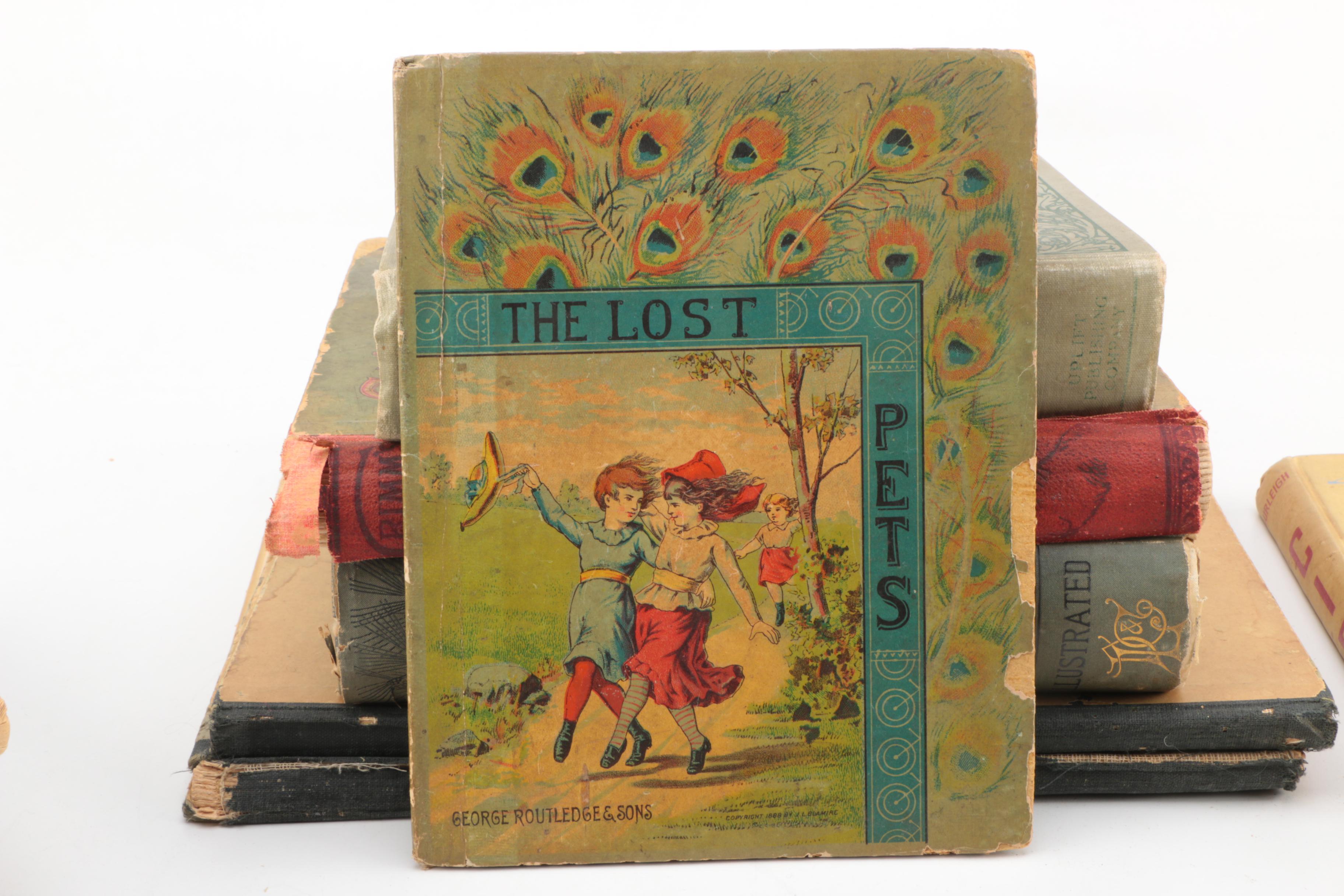 Antique and Vintage Books featuring 1944 Mickey Mouse Book