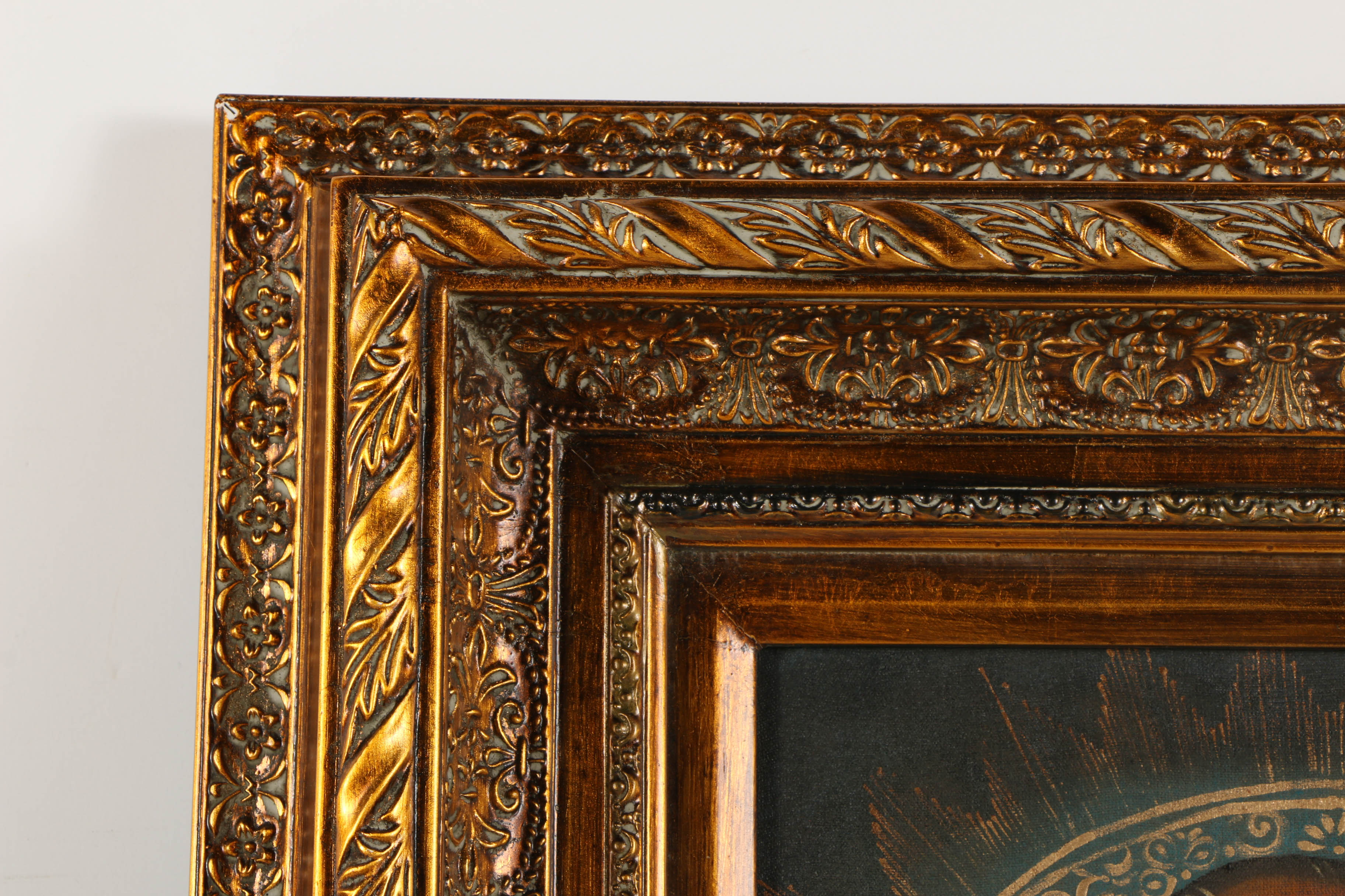 Oil Painting of the Virgin and Child