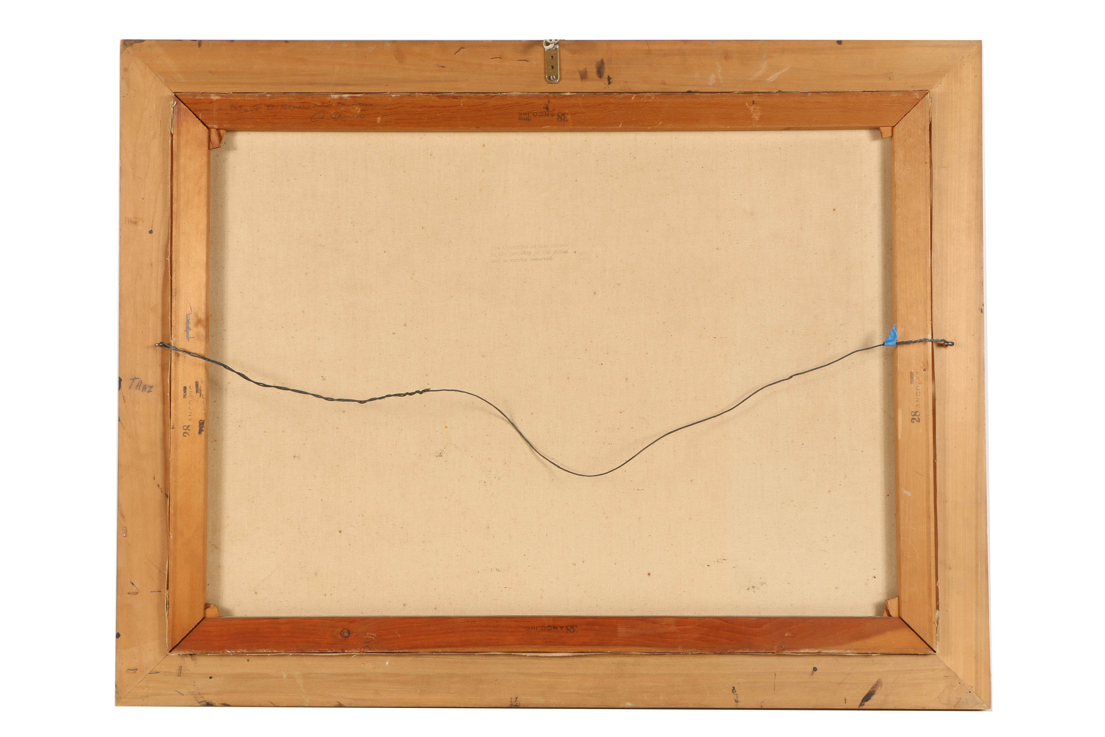 A. Spencer Oil Painting "A Devonshire Landscape"