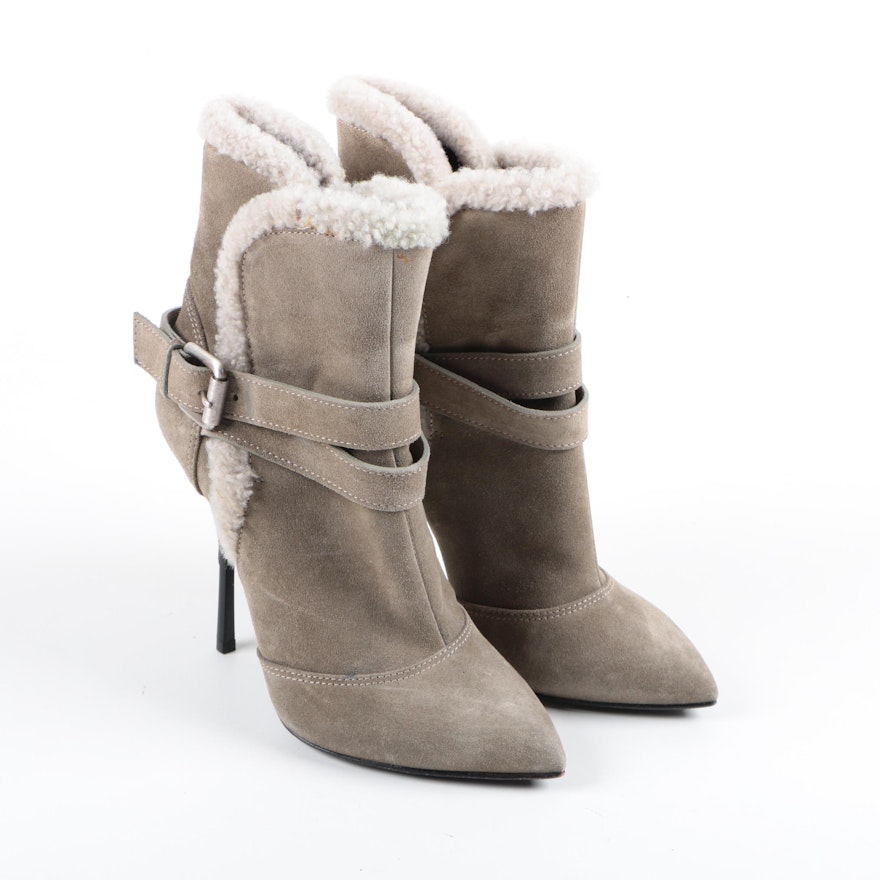 Giuseppe Zanotti Suede Ankle Boots