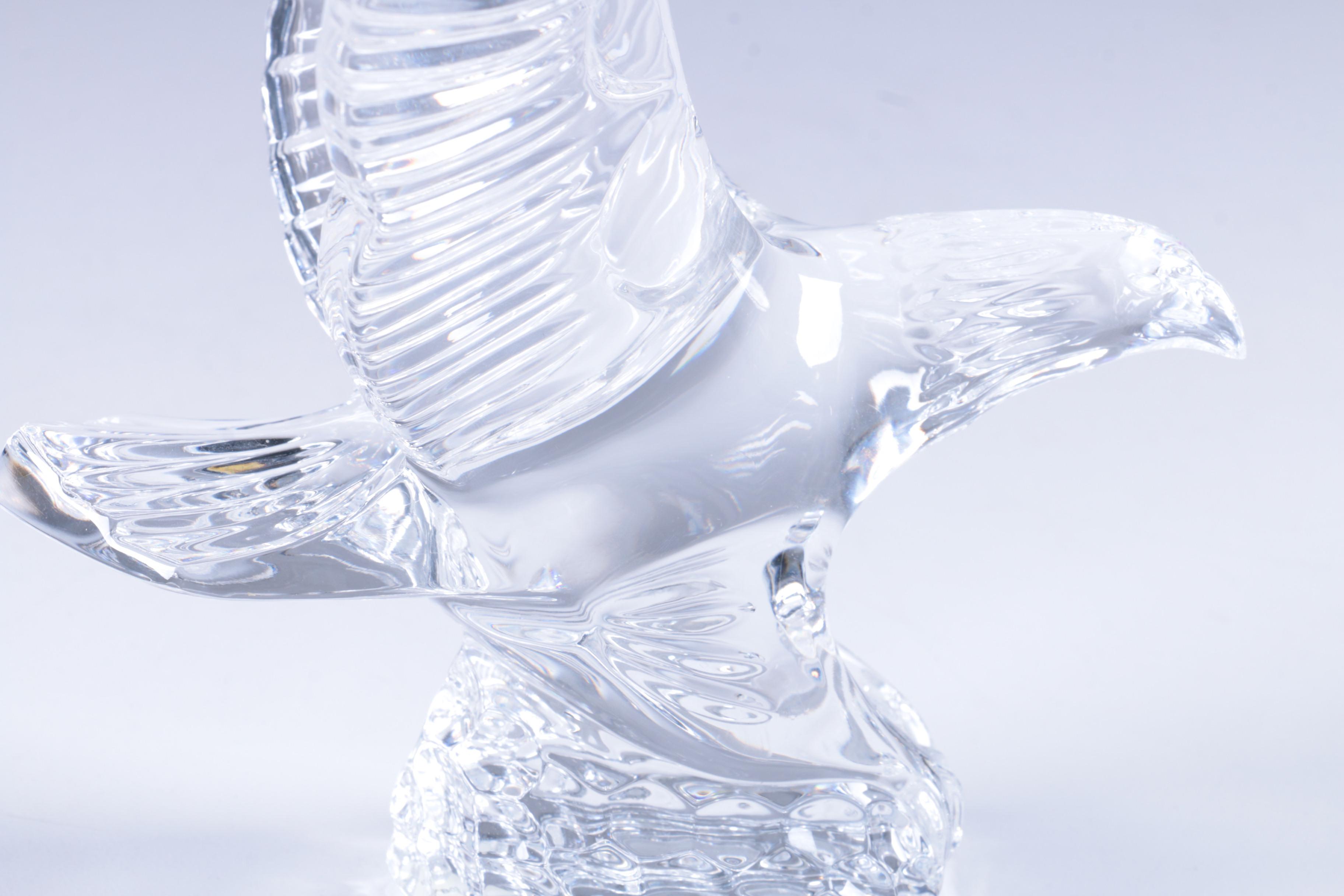 Waterford Crystal Eagle Figurine Paperweight