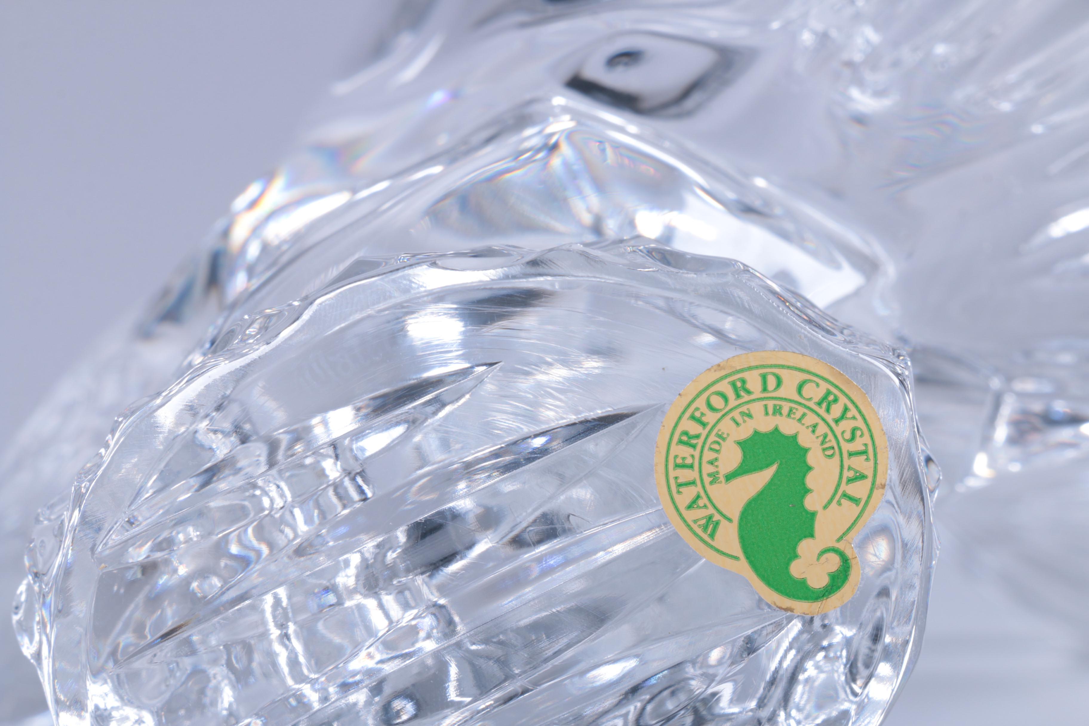 Waterford Crystal Eagle Figurine Paperweight