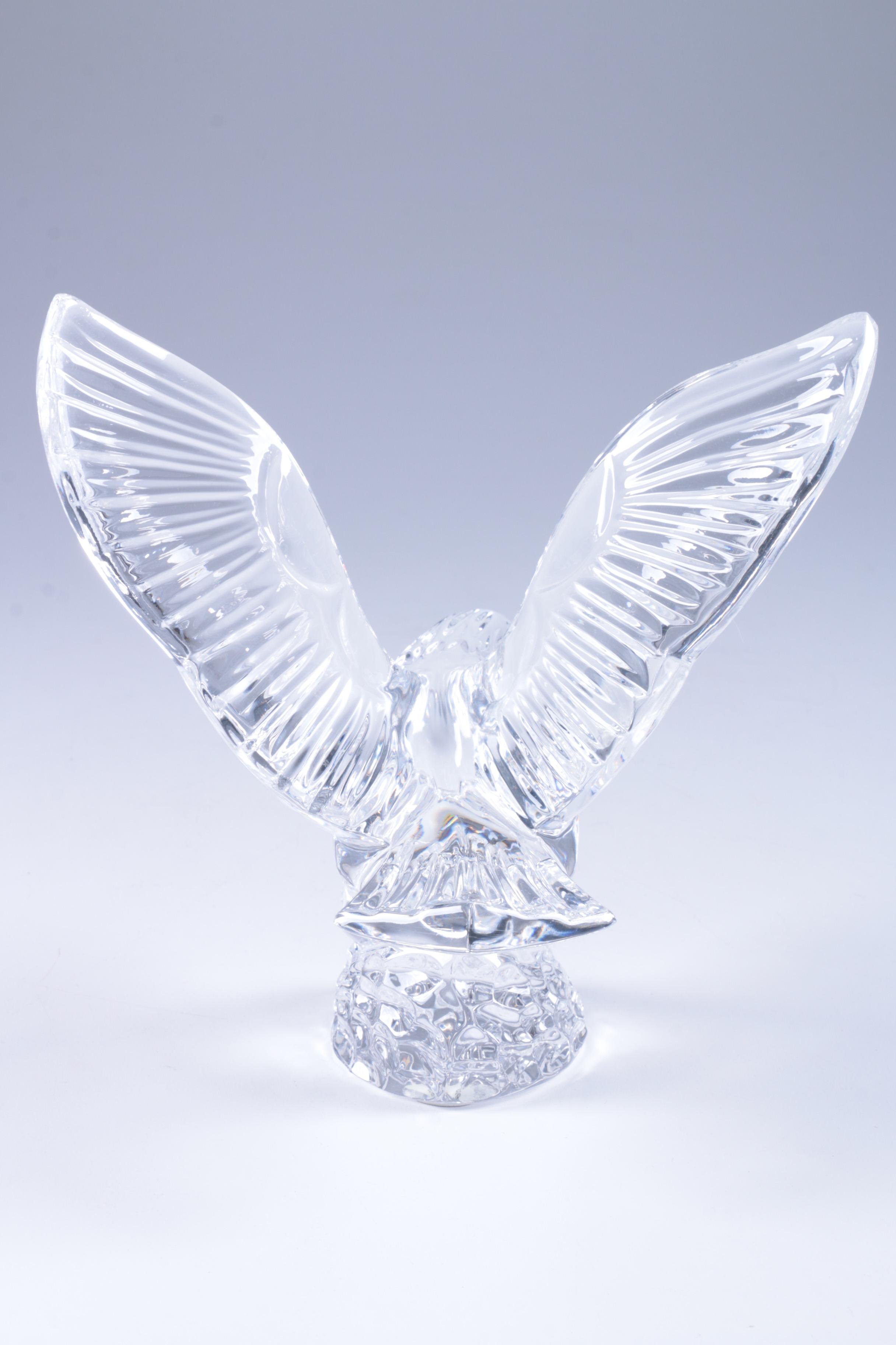Waterford Crystal Eagle Figurine Paperweight
