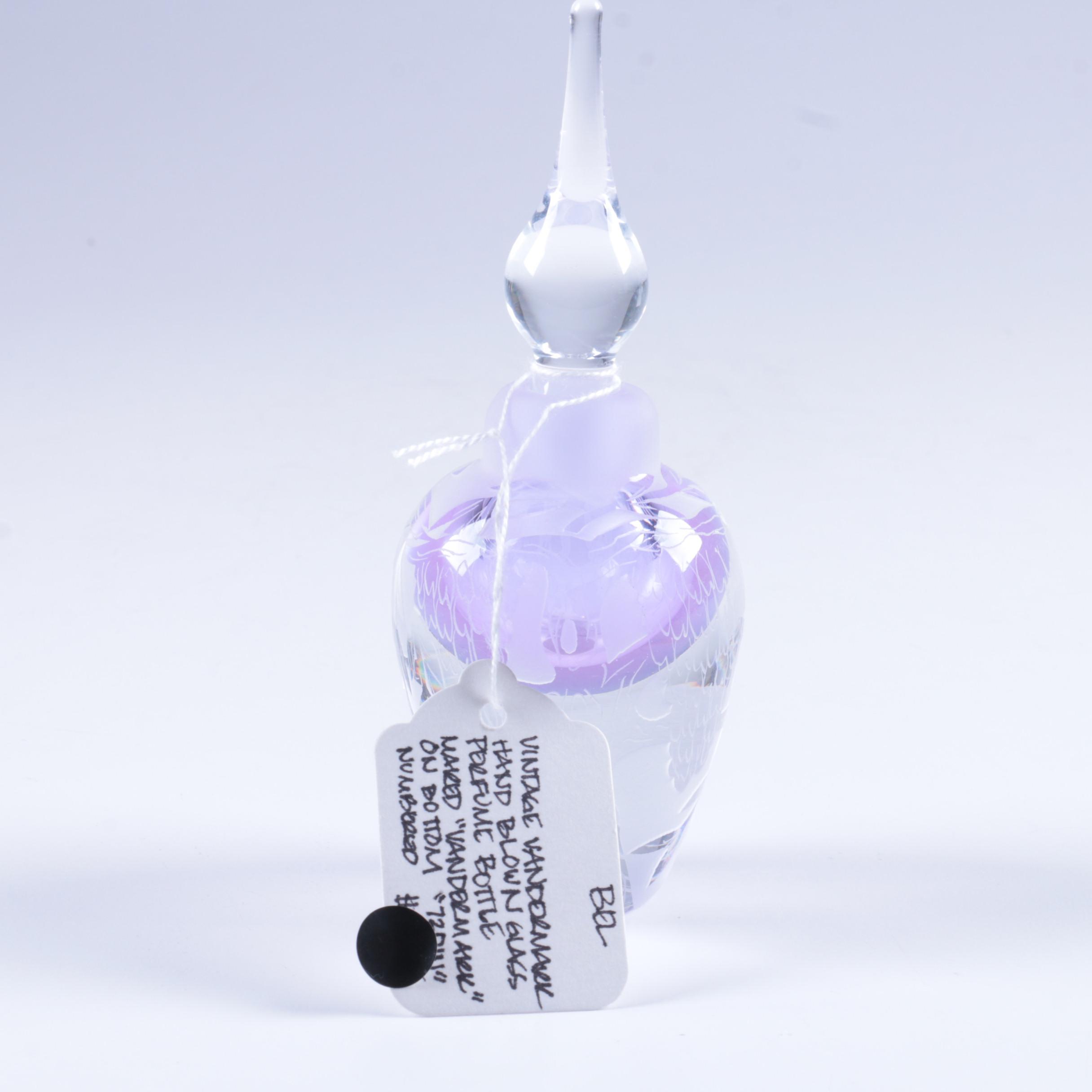 Vintage Vandermark Perfume Bottle