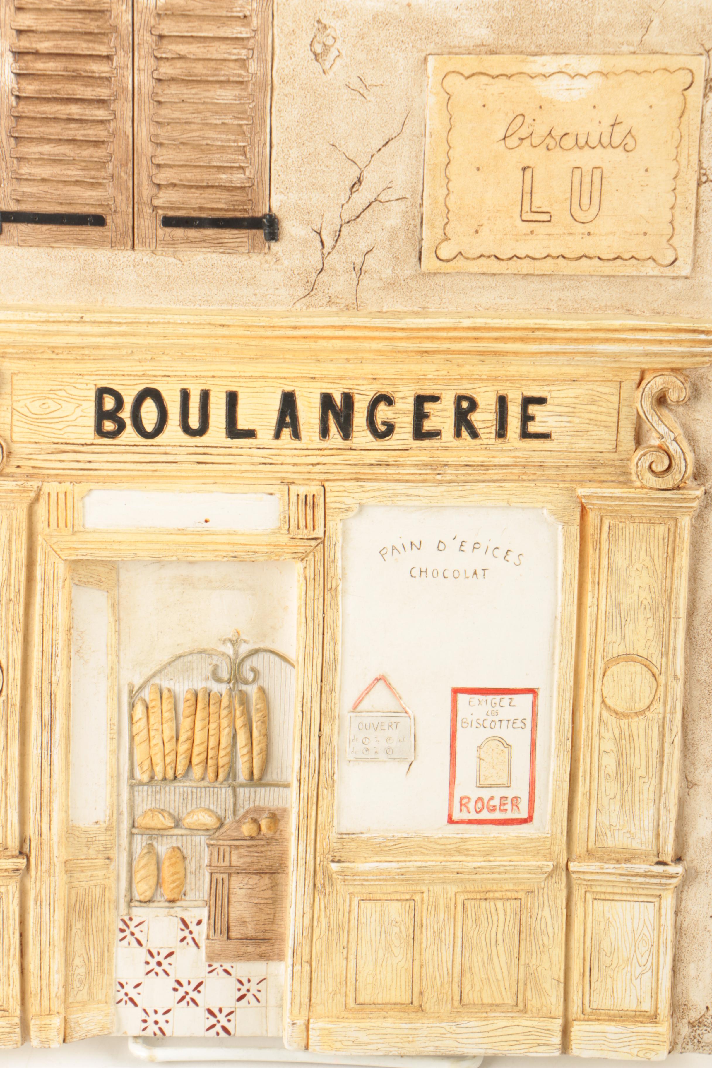 Ceramic French Bakery Wall Decor