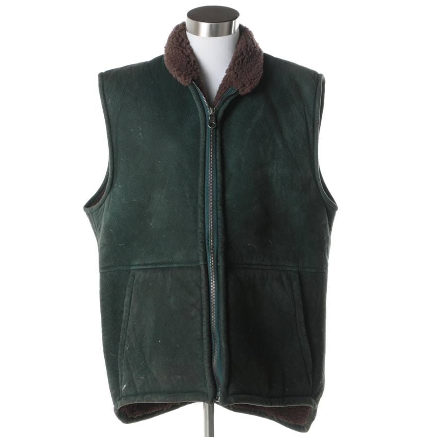 Men's Vintage Sawyer of Napa Shearling Vest