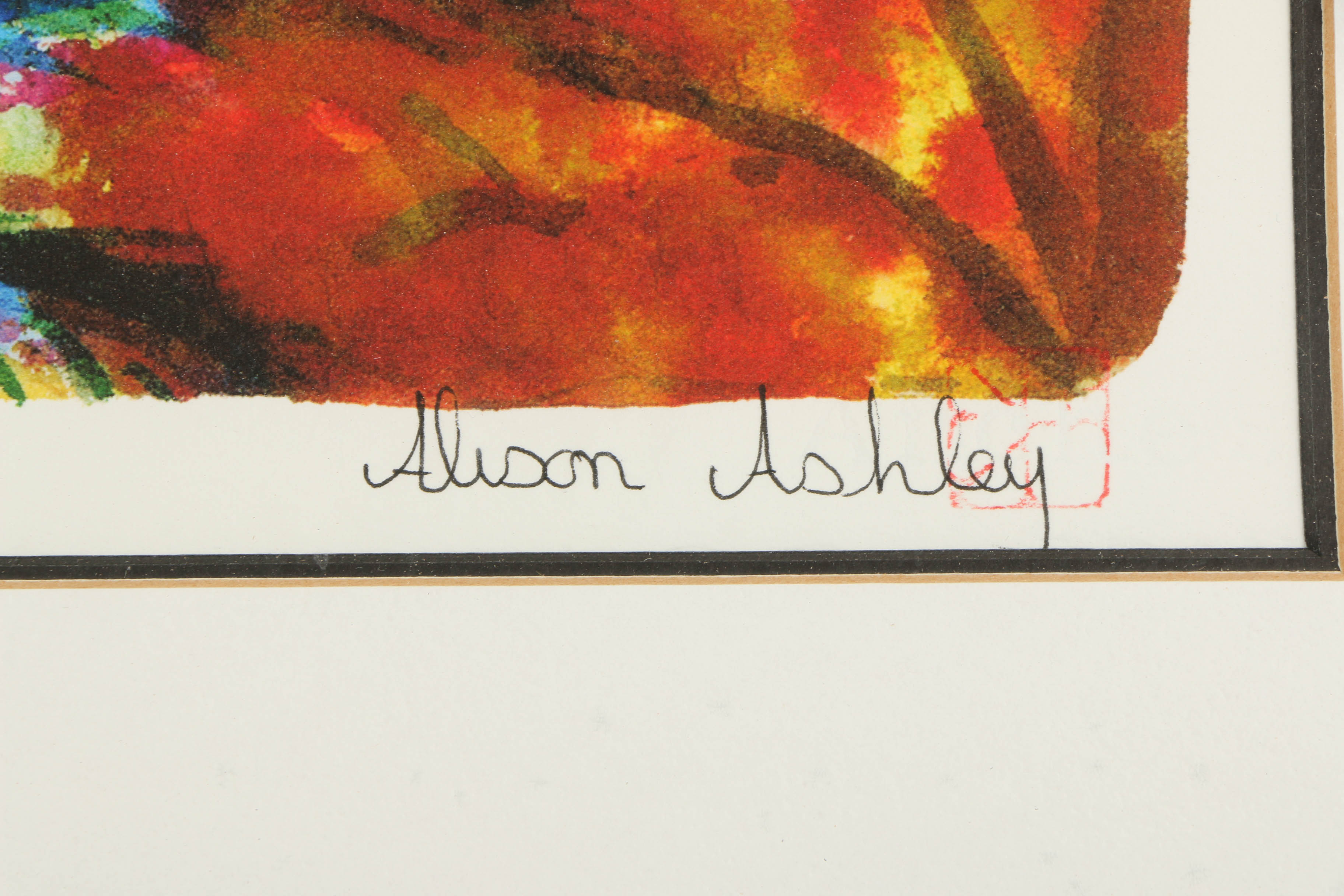 Alison Ashley Limited Edition Lithograph "Blue's Point Views"