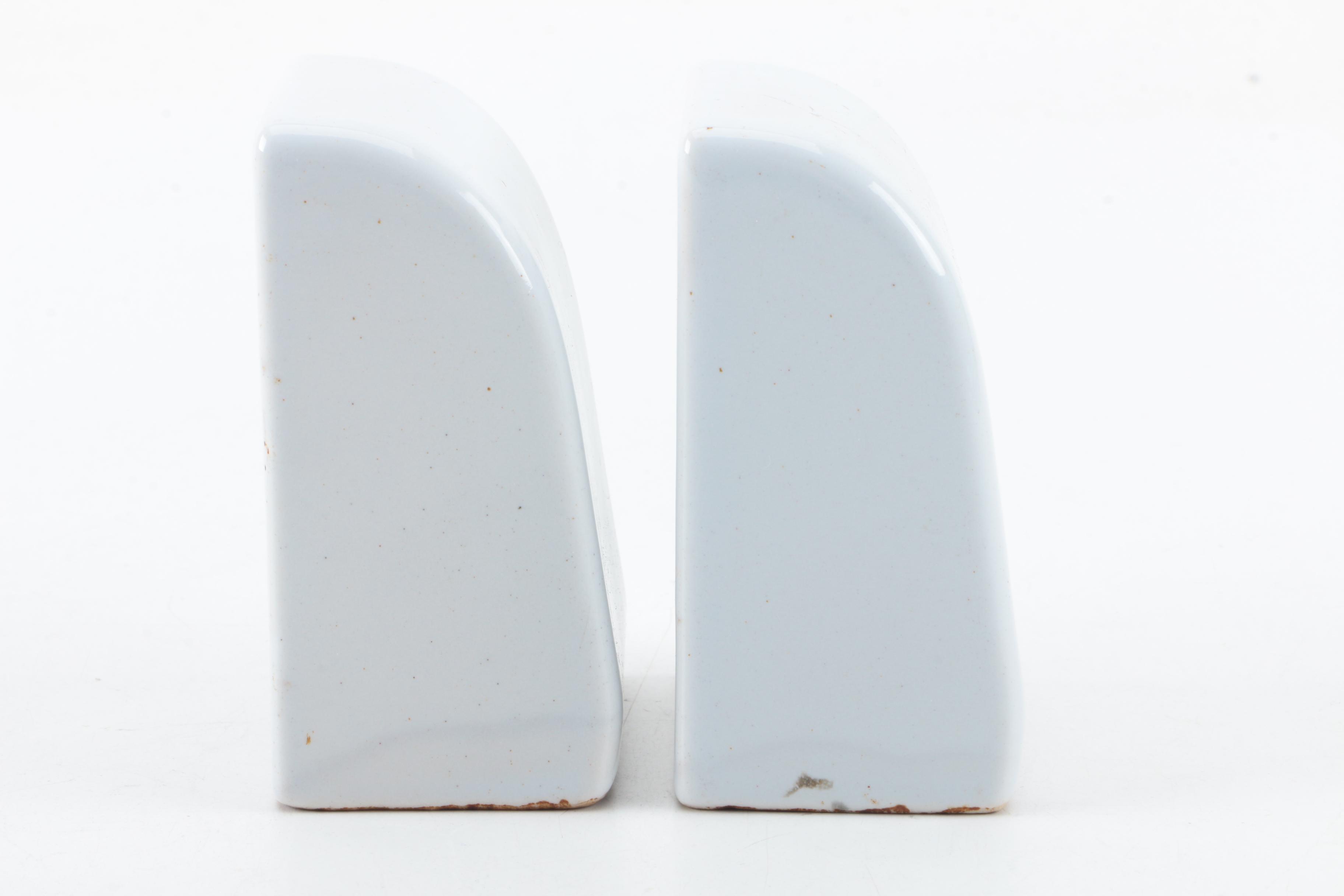 Mid-Century Porcelain Salt and Pepper Shakers