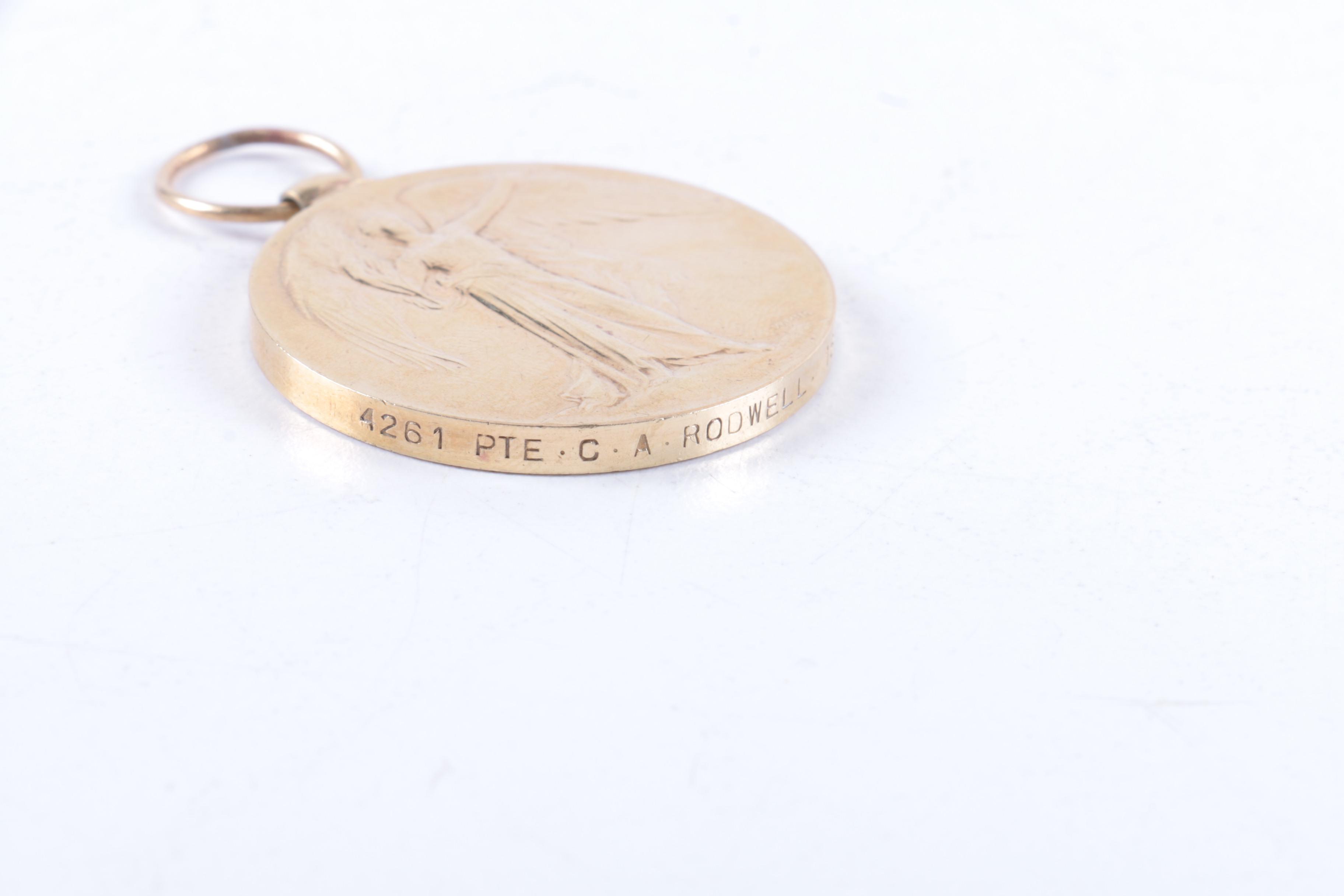 Pair of Great War Medals in Plastic Cases