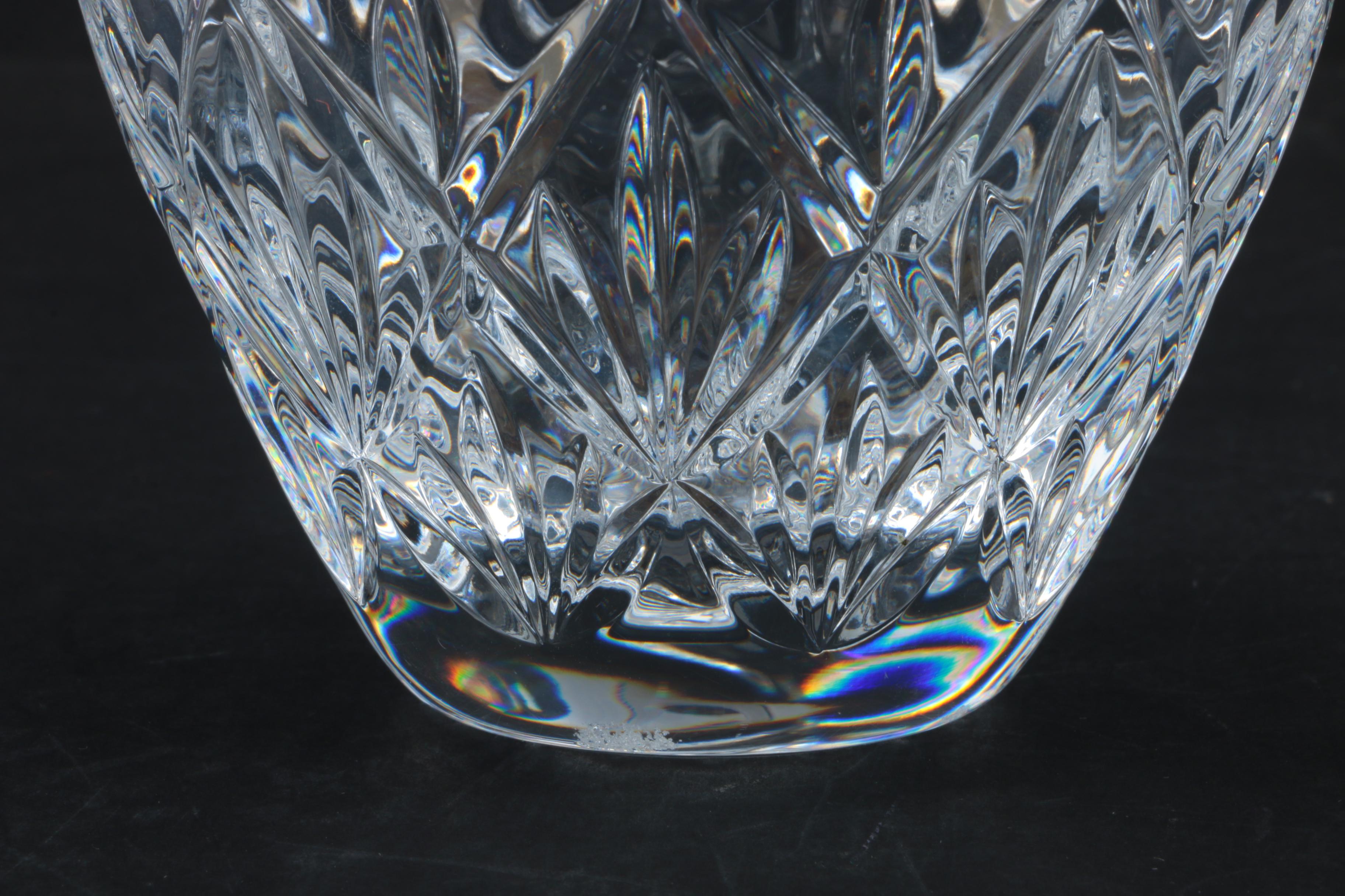 Tiffany & Co. Crystal "Sybil" Vase